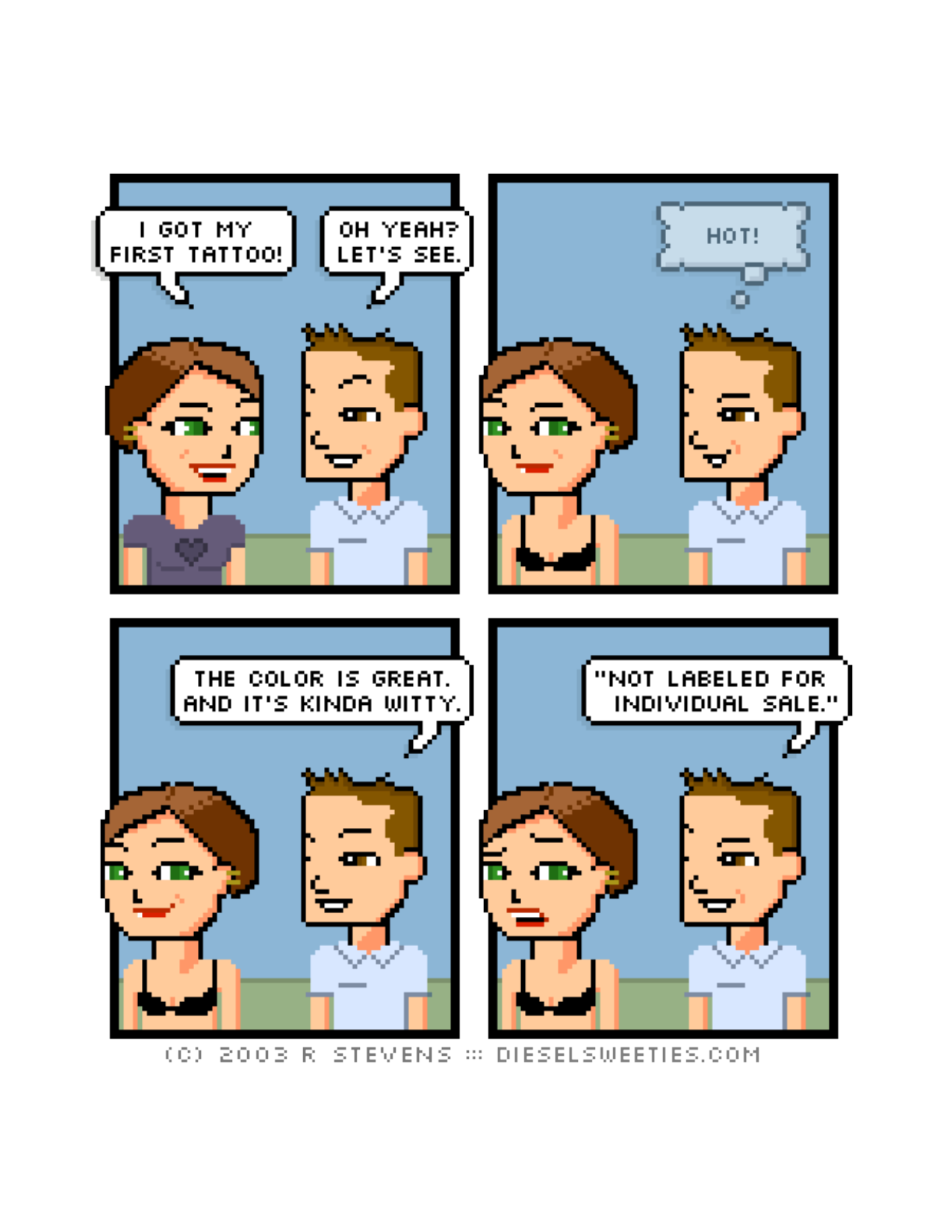Diesel Sweeties (ebook volumes), page 187. Diesel Sweeties by R. Stevens, CC BY-NC. https://dieselsweeties.com/ebooks/