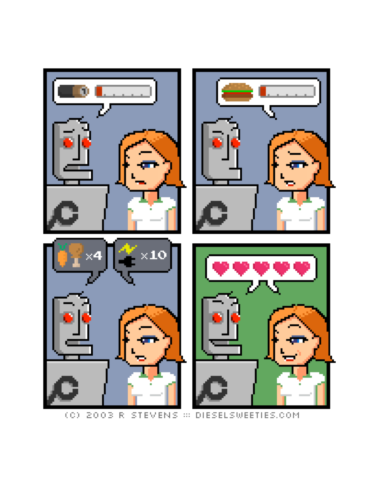 Diesel Sweeties (ebook volumes), page 190. Diesel Sweeties by R. Stevens, CC BY-NC. https://dieselsweeties.com/ebooks/
