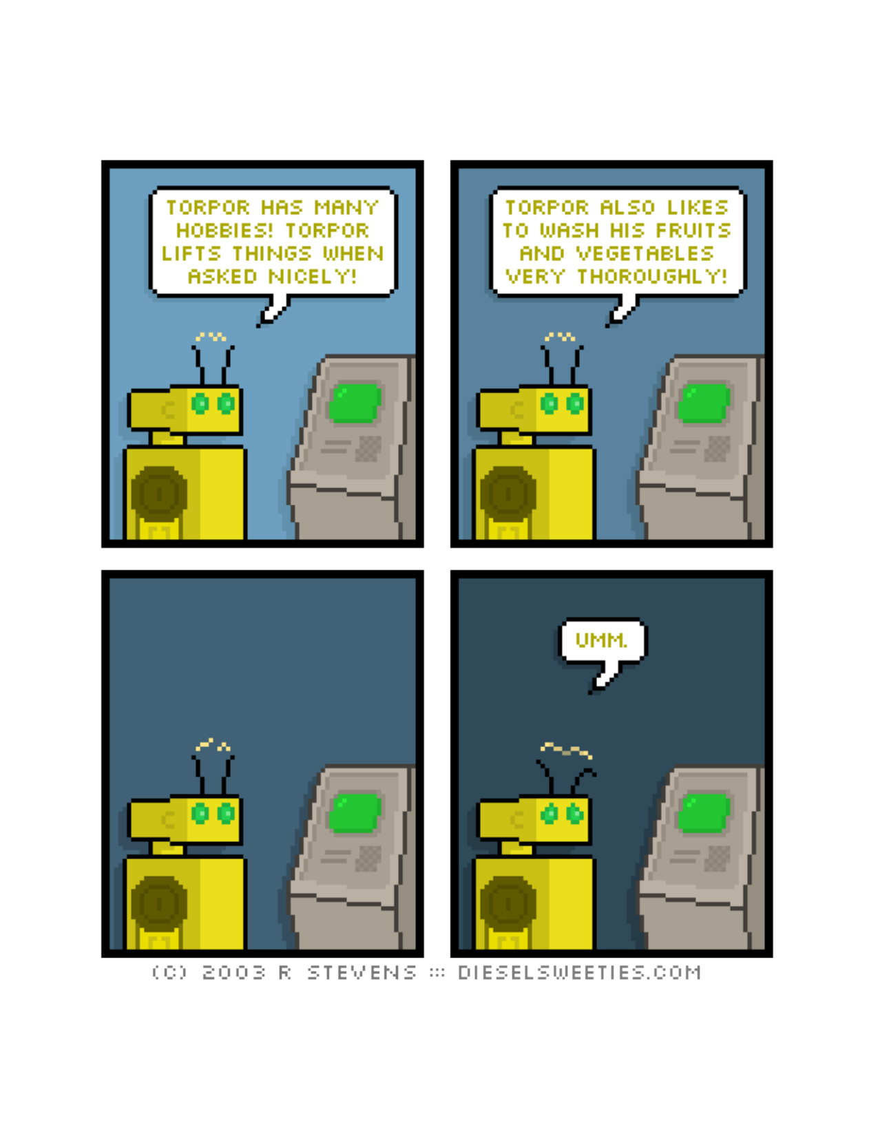 Diesel Sweeties (ebook volumes), page 193. Diesel Sweeties by R. Stevens, CC BY-NC. https://dieselsweeties.com/ebooks/
