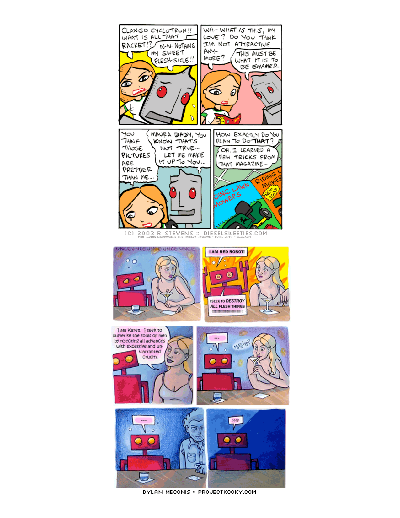 Diesel Sweeties (ebook volumes), page 22. Diesel Sweeties by R. Stevens, CC BY-NC. https://dieselsweeties.com/ebooks/