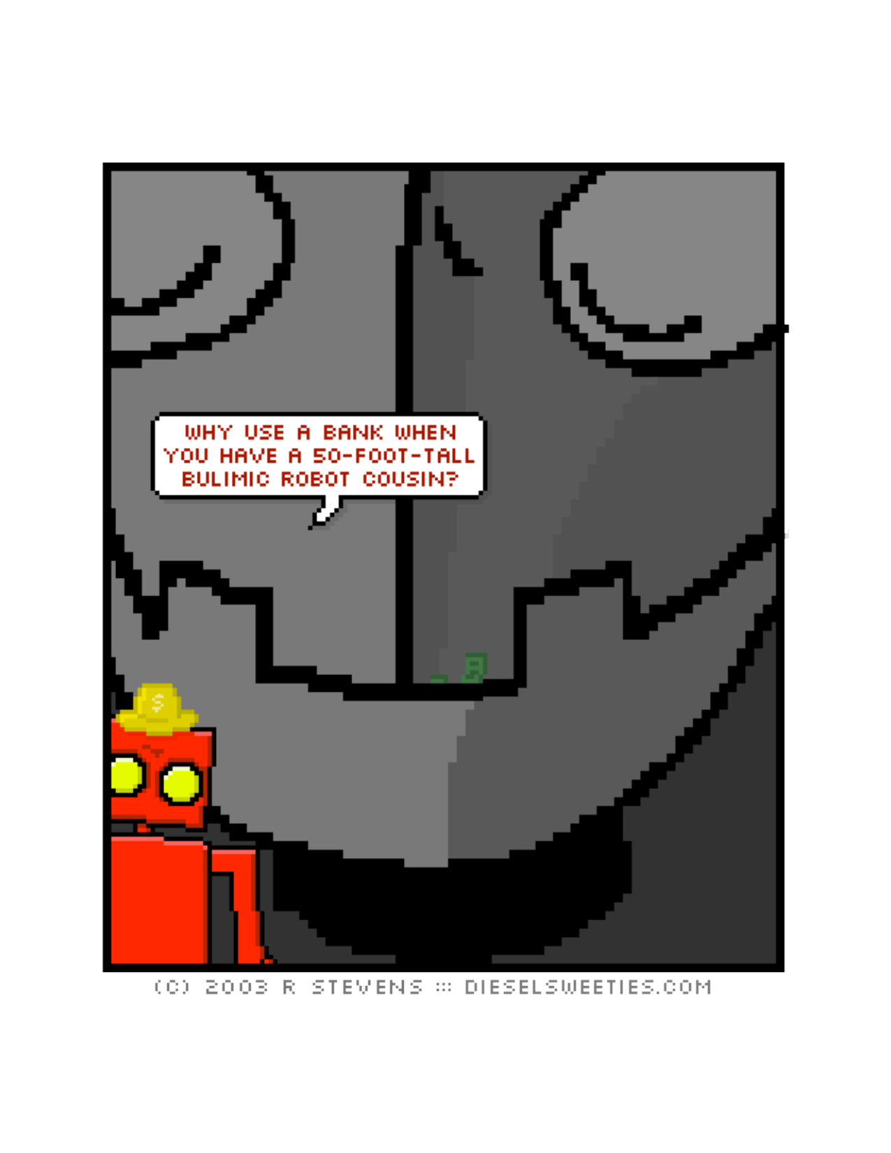 Diesel Sweeties (ebook volumes), page 40. Diesel Sweeties by R. Stevens, CC BY-NC. https://dieselsweeties.com/ebooks/