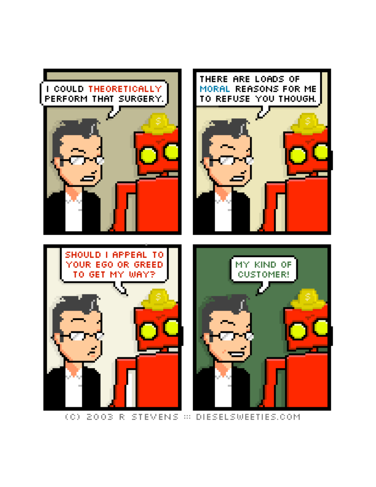 Diesel Sweeties (ebook volumes), page 43. Diesel Sweeties by R. Stevens, CC BY-NC. https://dieselsweeties.com/ebooks/