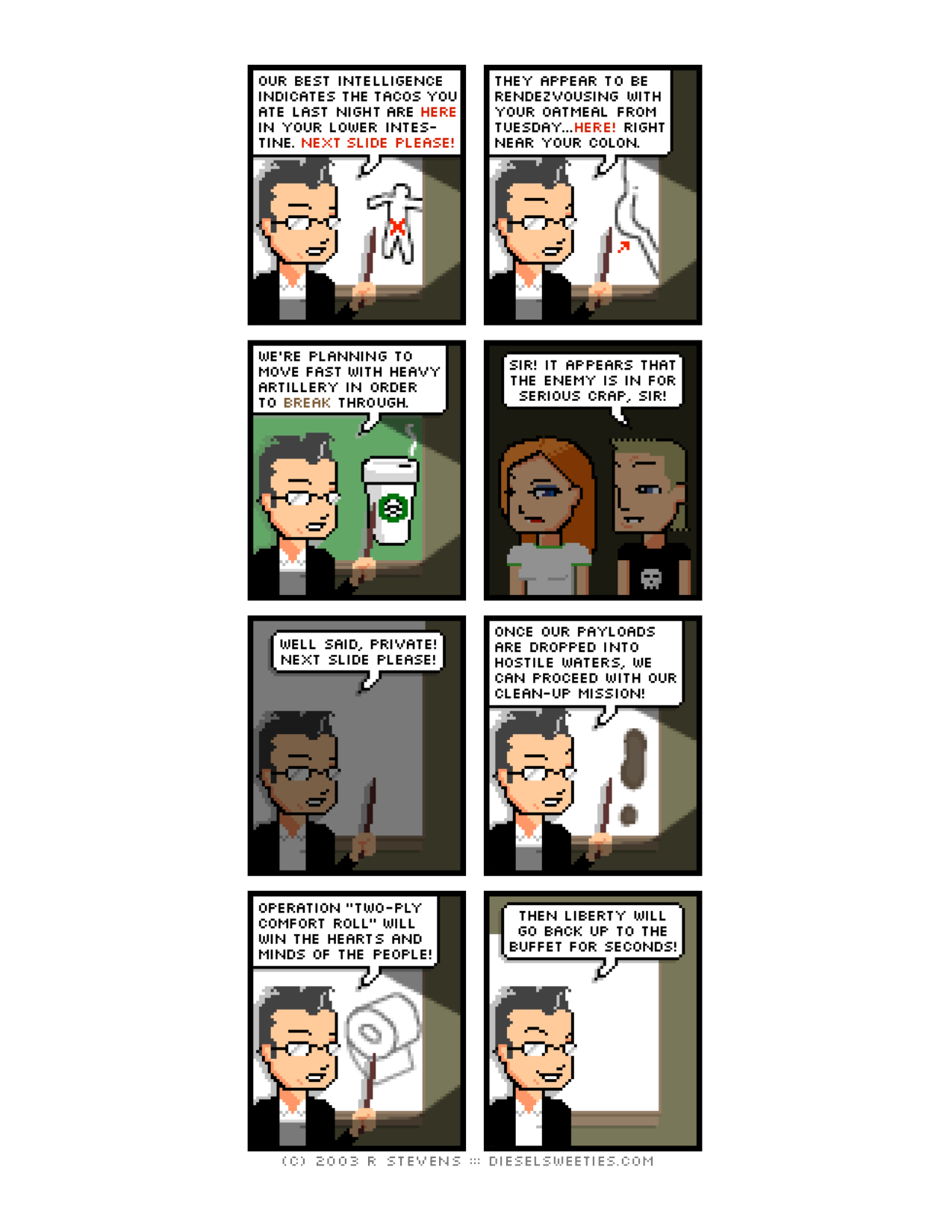 Diesel Sweeties (ebook volumes), page 48. Diesel Sweeties by R. Stevens, CC BY-NC. https://dieselsweeties.com/ebooks/