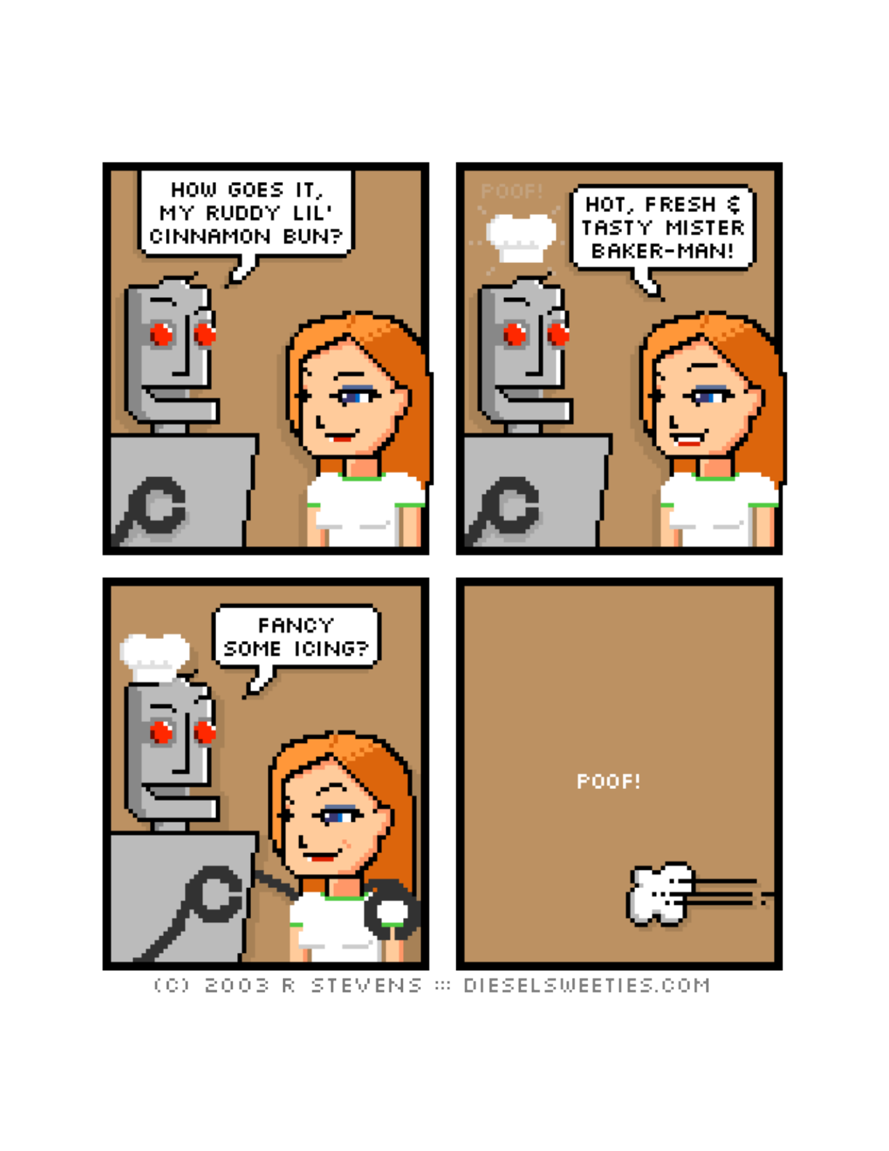 Diesel Sweeties (ebook volumes), page 6. Diesel Sweeties by R. Stevens, CC BY-NC. https://dieselsweeties.com/ebooks/