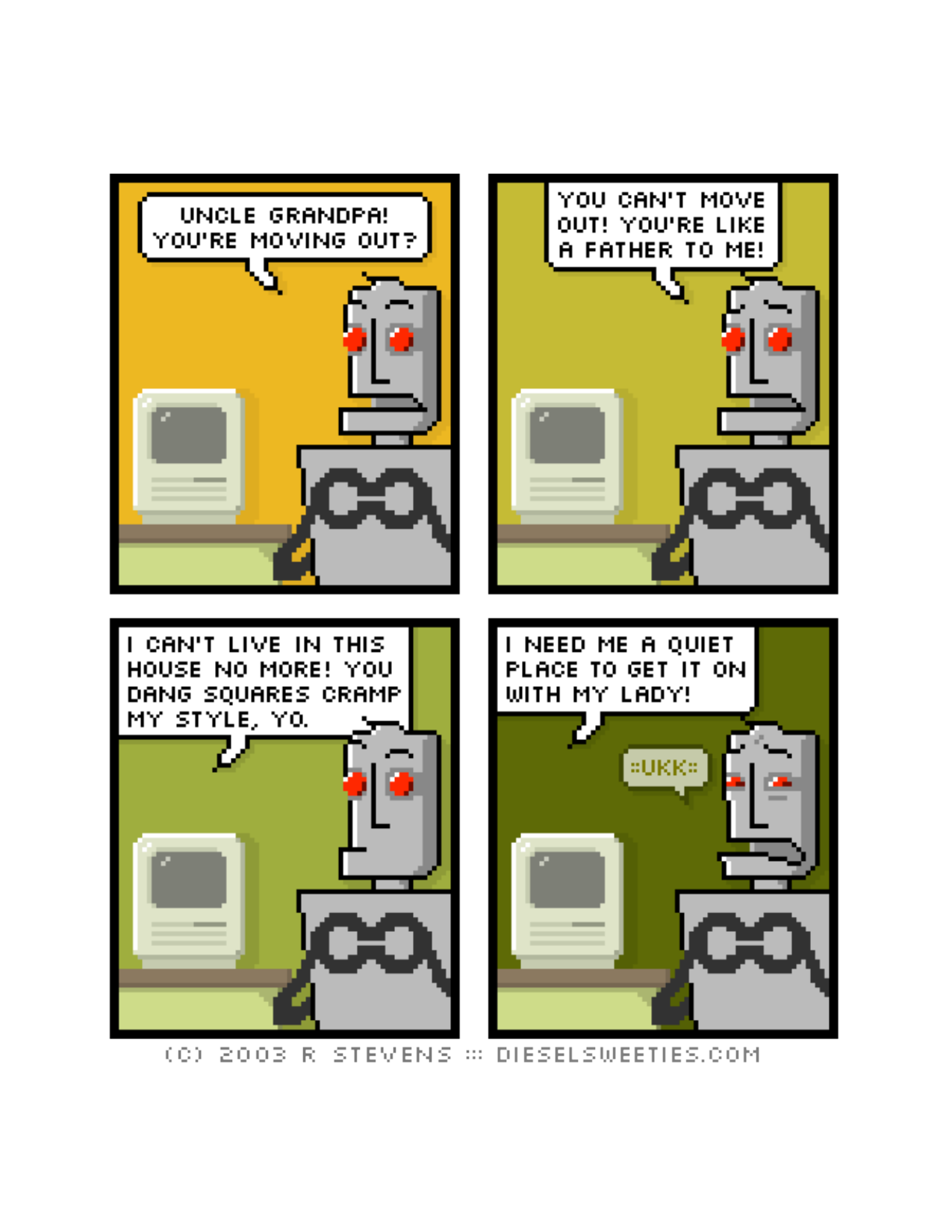 Diesel Sweeties (ebook volumes), page 56. Diesel Sweeties by R. Stevens, CC BY-NC. https://dieselsweeties.com/ebooks/