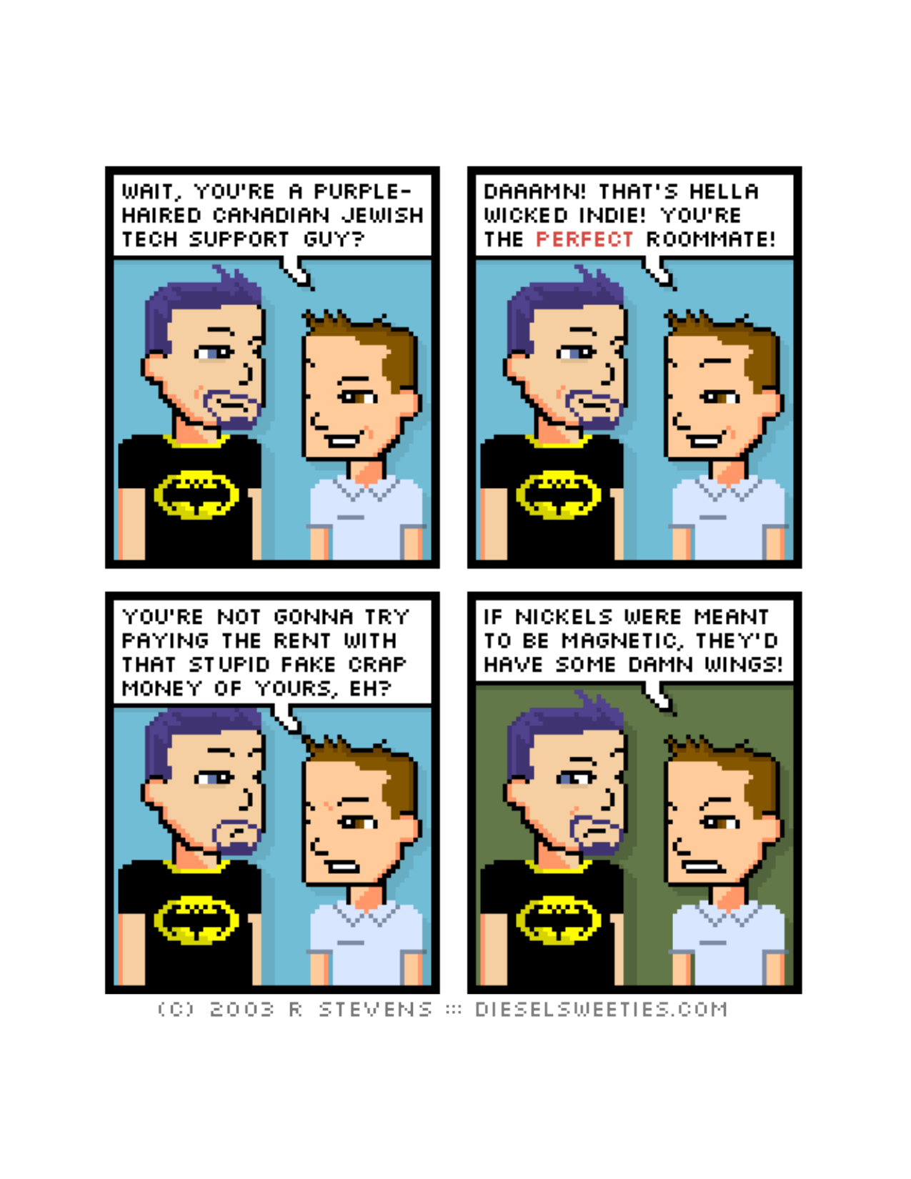 Diesel Sweeties (ebook volumes), page 57. Diesel Sweeties by R. Stevens, CC BY-NC. https://dieselsweeties.com/ebooks/