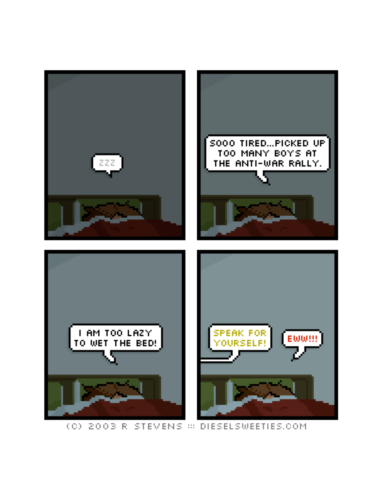 Diesel Sweeties (ebook volumes), page 62. Diesel Sweeties by R. Stevens, CC BY-NC. https://dieselsweeties.com/ebooks/