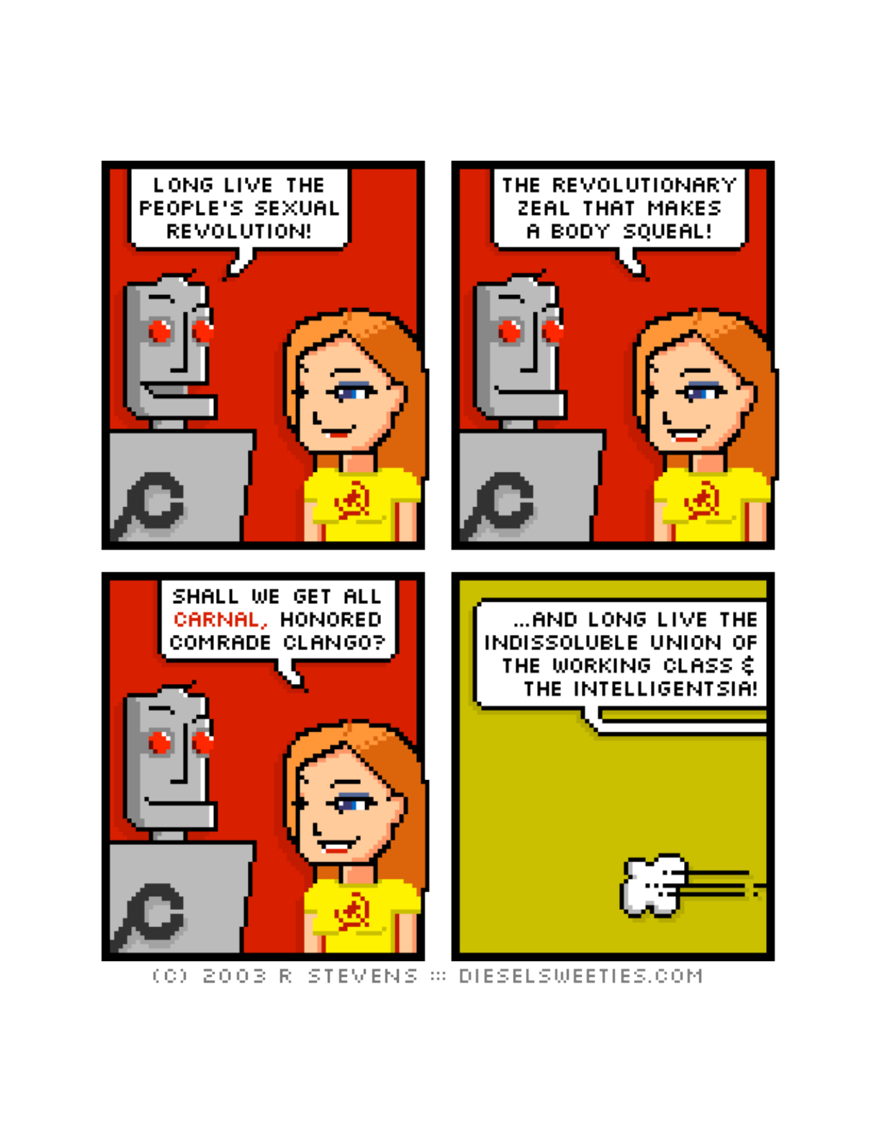 Diesel Sweeties (ebook volumes), page 64. Diesel Sweeties by R. Stevens, CC BY-NC. https://dieselsweeties.com/ebooks/