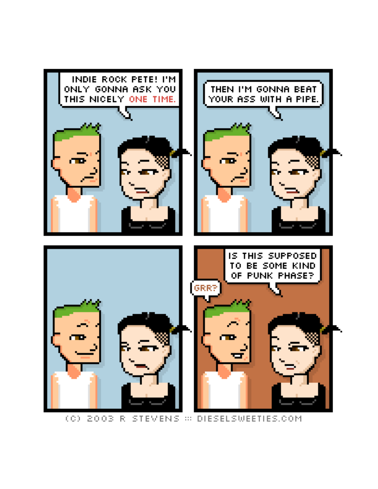 Diesel Sweeties (ebook volumes), page 69. Diesel Sweeties by R. Stevens, CC BY-NC. https://dieselsweeties.com/ebooks/