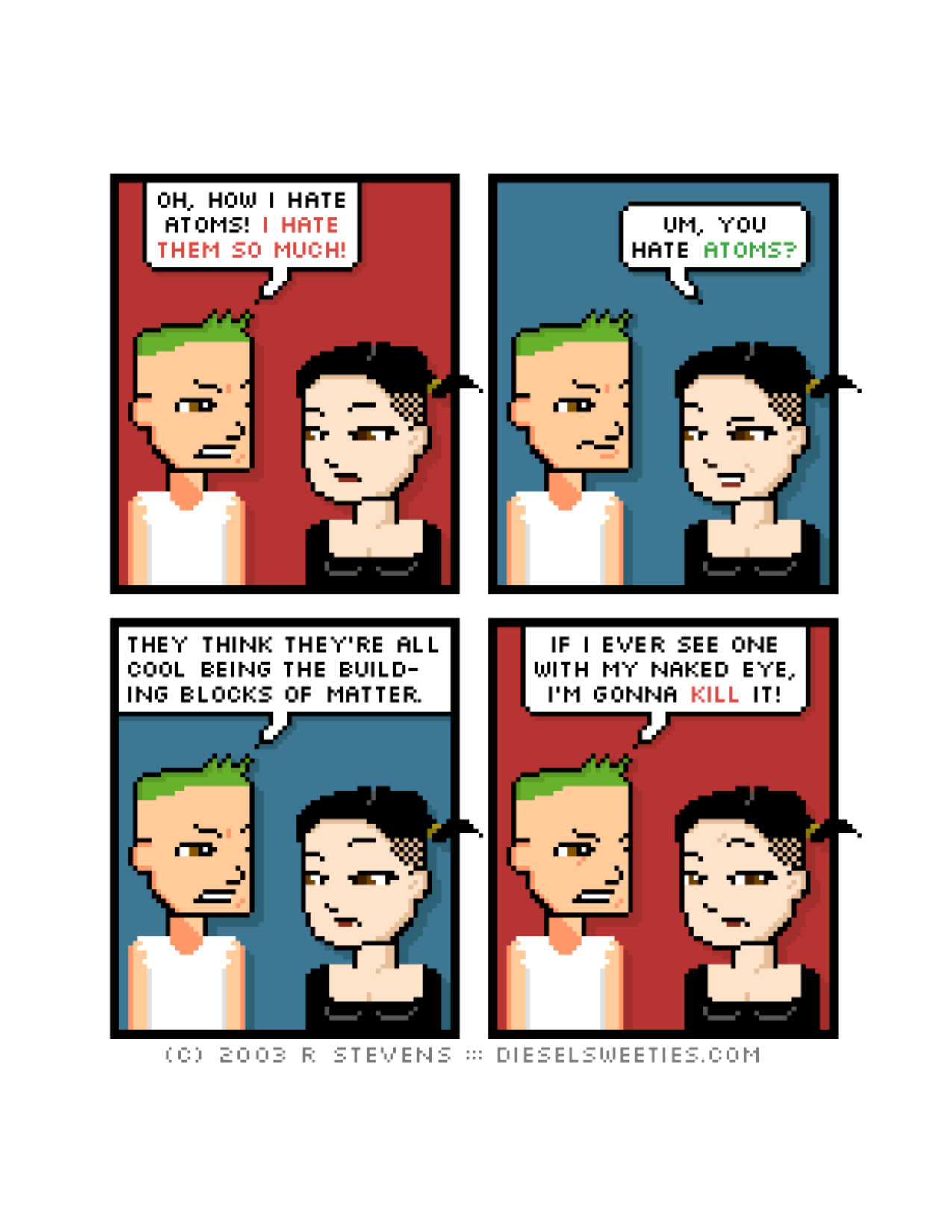 Diesel Sweeties (ebook volumes), page 73. Diesel Sweeties by R. Stevens, CC BY-NC. https://dieselsweeties.com/ebooks/