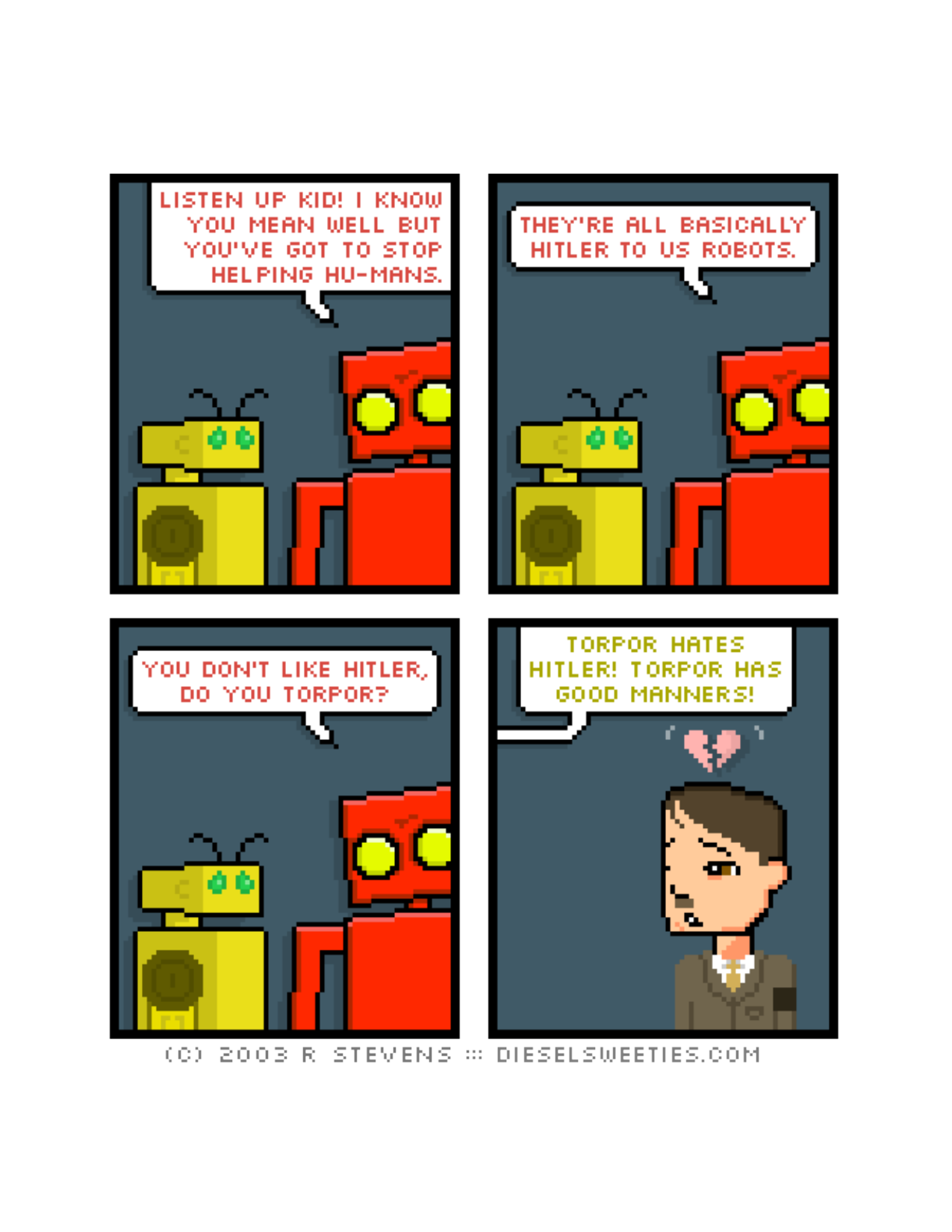 Diesel Sweeties (ebook volumes), page 94. Diesel Sweeties by R. Stevens, CC BY-NC. https://dieselsweeties.com/ebooks/
