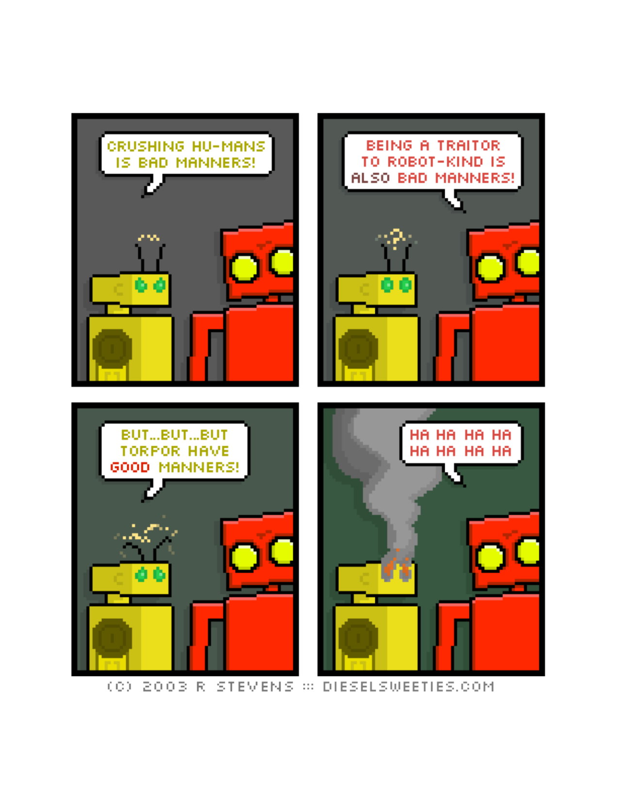 Diesel Sweeties (ebook volumes), page 95. Diesel Sweeties by R. Stevens, CC BY-NC. https://dieselsweeties.com/ebooks/