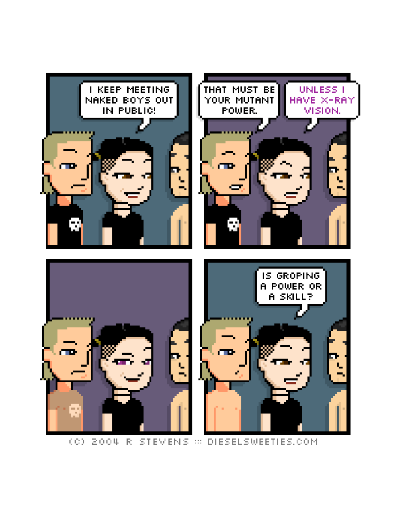 Diesel Sweeties (ebook volumes), page 108. Diesel Sweeties by R. Stevens, CC BY-NC. https://dieselsweeties.com/ebooks/