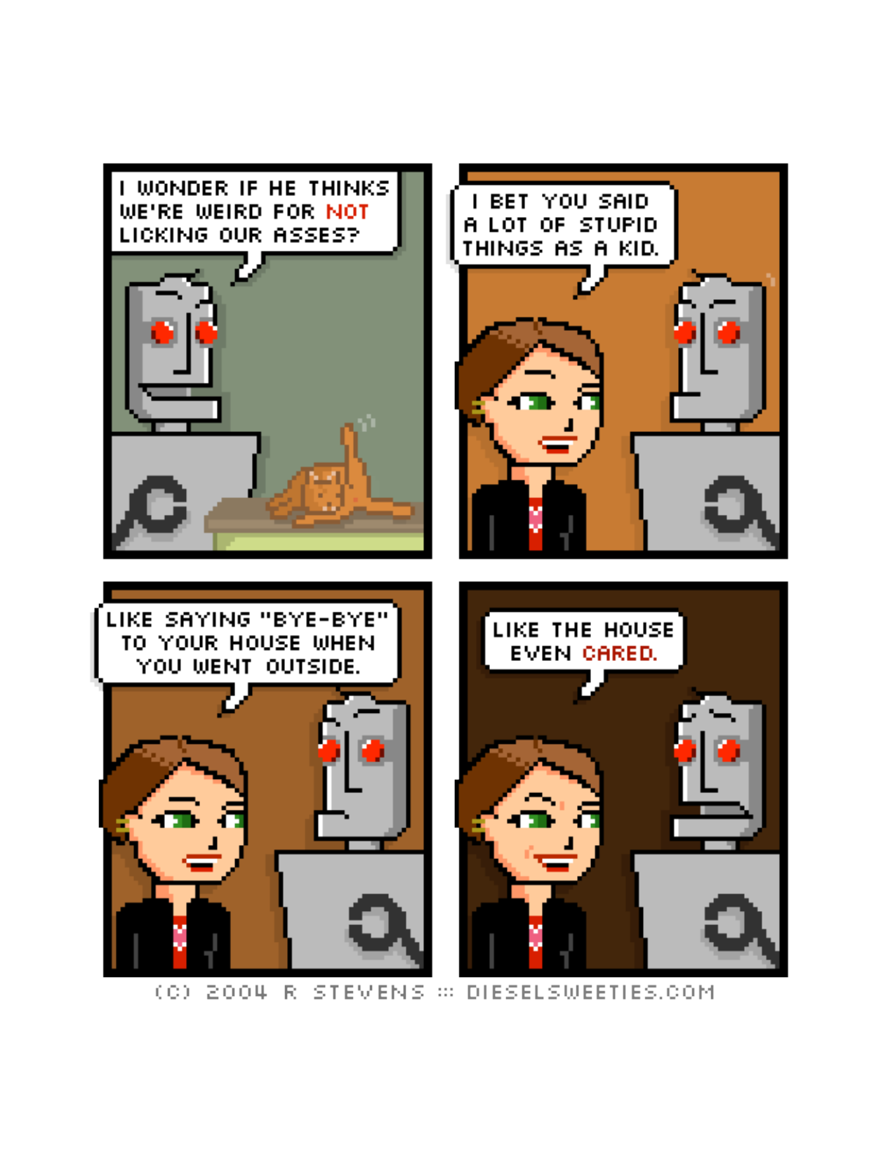 Diesel Sweeties (ebook volumes), page 110. Diesel Sweeties by R. Stevens, CC BY-NC. https://dieselsweeties.com/ebooks/