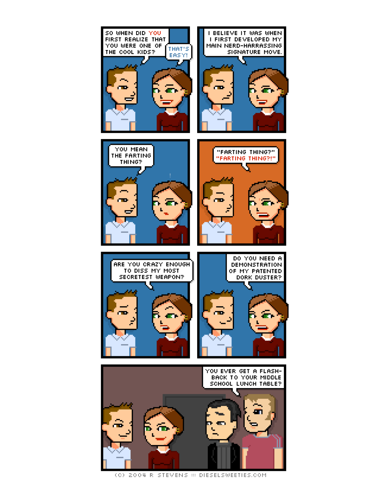 Diesel Sweeties (ebook volumes), page 126. Diesel Sweeties by R. Stevens, CC BY-NC. https://dieselsweeties.com/ebooks/