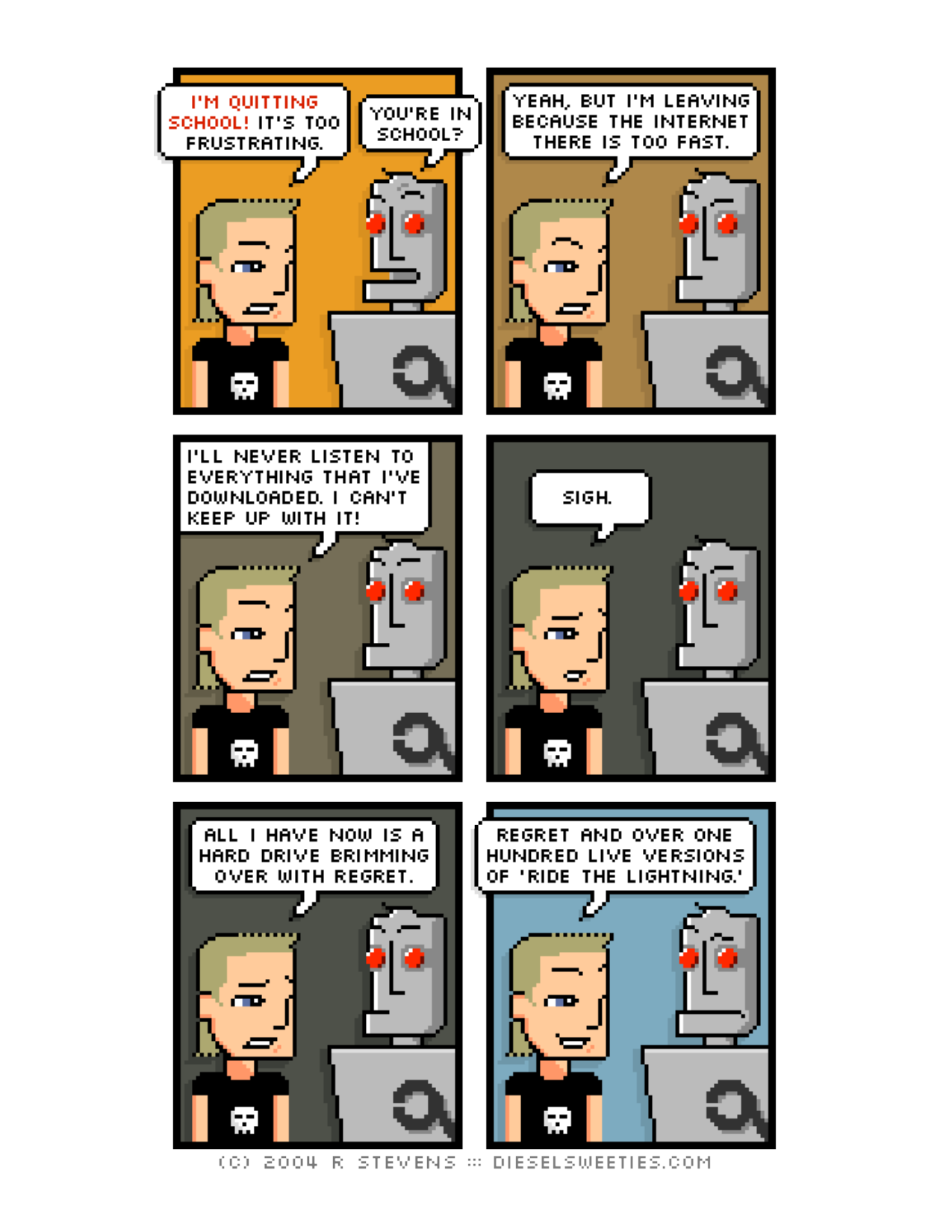 Diesel Sweeties (ebook volumes), page 128. Diesel Sweeties by R. Stevens, CC BY-NC. https://dieselsweeties.com/ebooks/