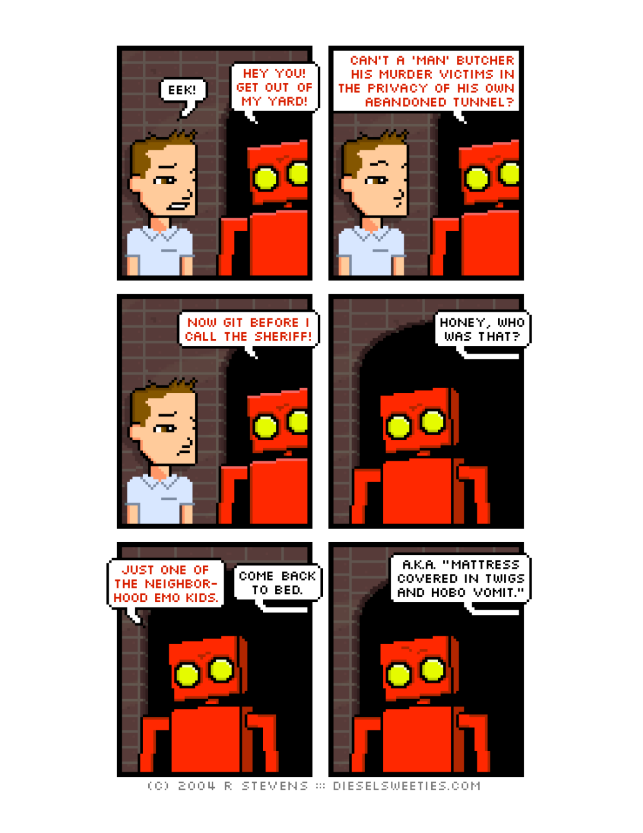 Diesel Sweeties (ebook volumes), page 140. Diesel Sweeties by R. Stevens, CC BY-NC. https://dieselsweeties.com/ebooks/