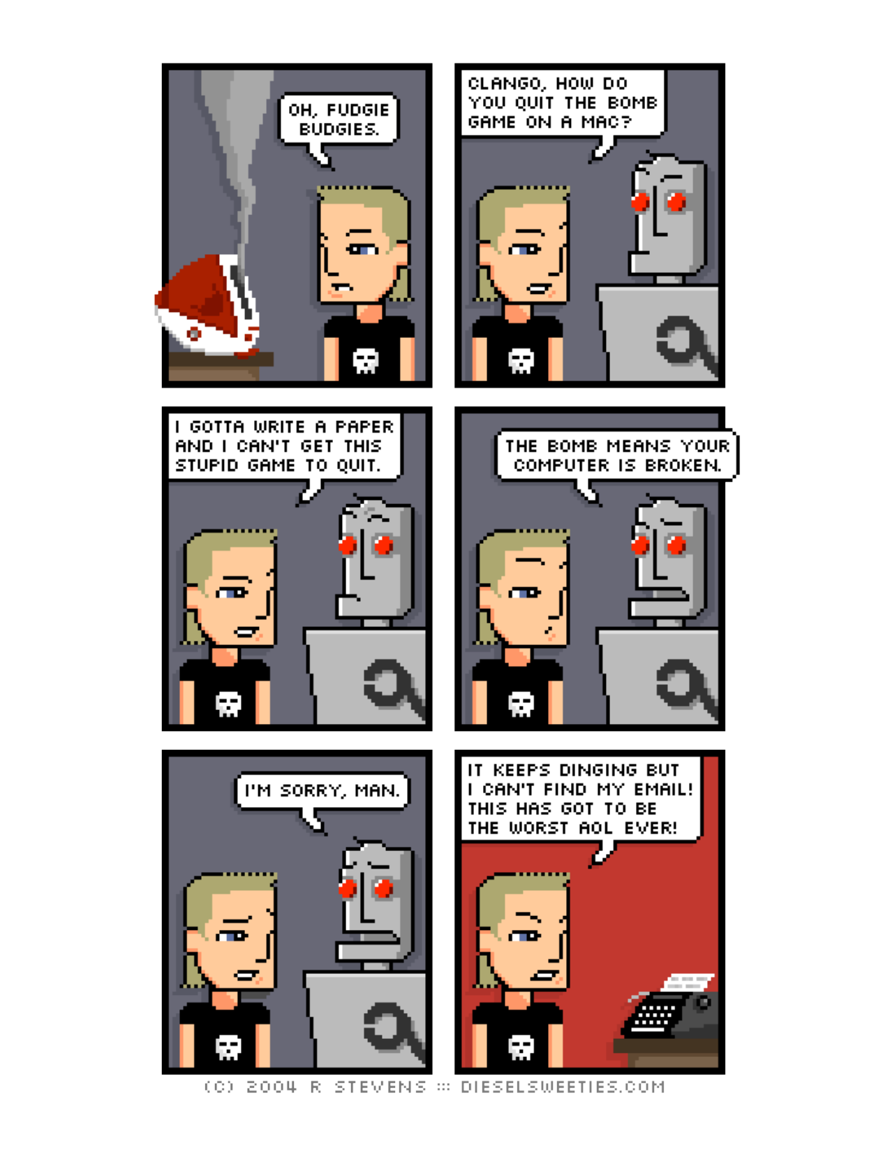Diesel Sweeties (ebook volumes), page 141. Diesel Sweeties by R. Stevens, CC BY-NC. https://dieselsweeties.com/ebooks/