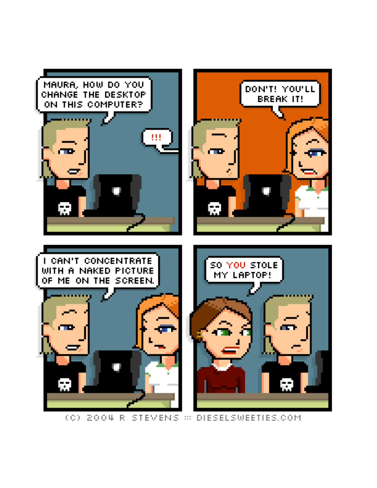 Diesel Sweeties (ebook volumes), page 143. Diesel Sweeties by R. Stevens, CC BY-NC. https://dieselsweeties.com/ebooks/
