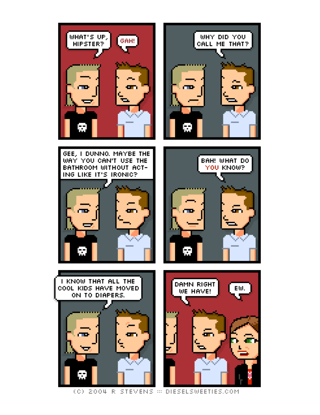 Diesel Sweeties (ebook volumes), page 153. Diesel Sweeties by R. Stevens, CC BY-NC. https://dieselsweeties.com/ebooks/
