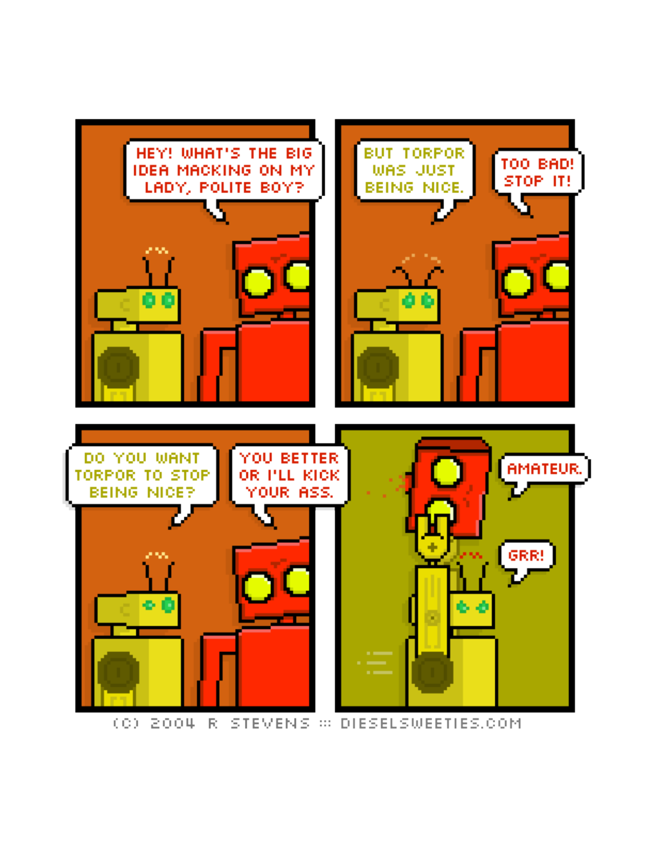 Diesel Sweeties (ebook volumes), page 155. Diesel Sweeties by R. Stevens, CC BY-NC. https://dieselsweeties.com/ebooks/