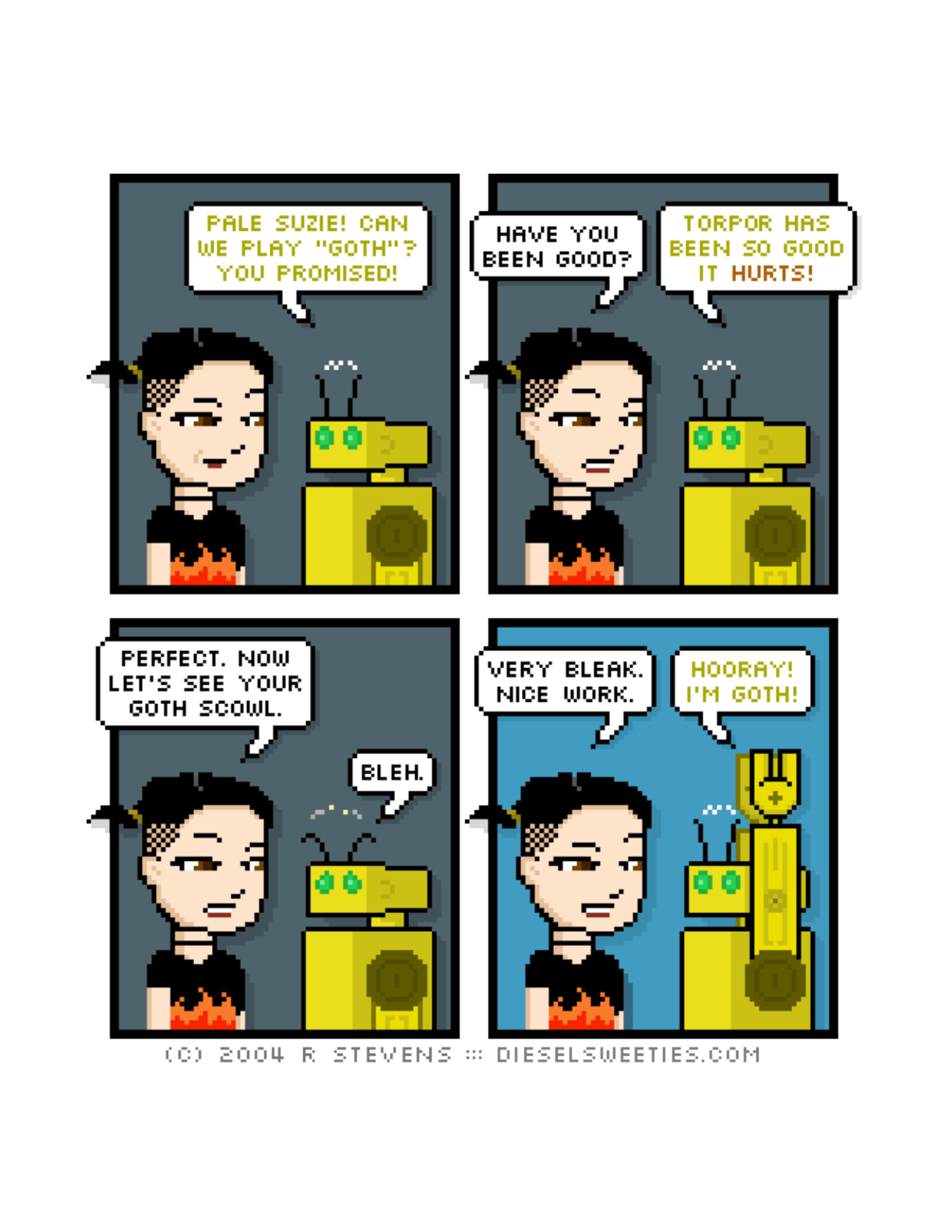 Diesel Sweeties (ebook volumes), page 169. Diesel Sweeties by R. Stevens, CC BY-NC. https://dieselsweeties.com/ebooks/