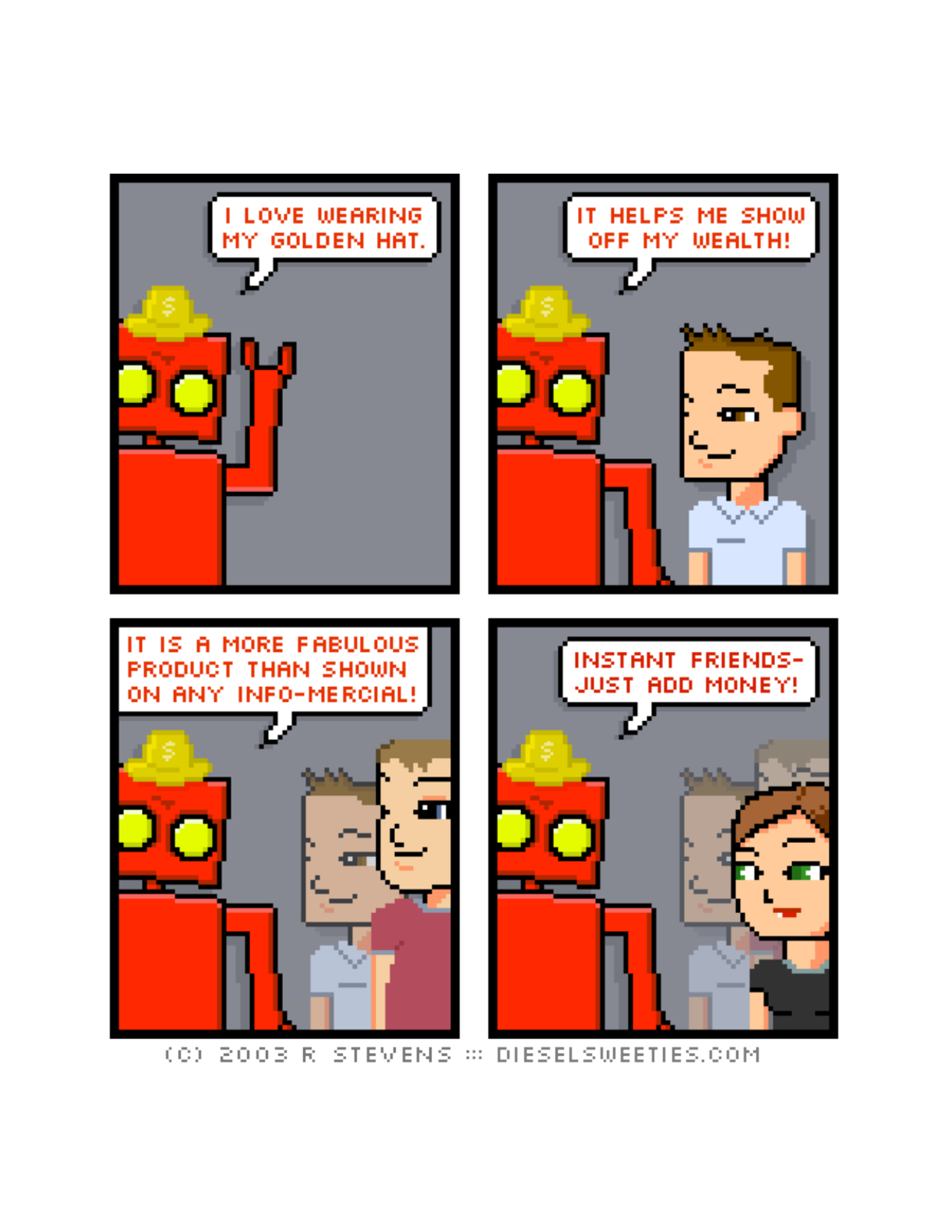 Diesel Sweeties (ebook volumes), page 18. Diesel Sweeties by R. Stevens, CC BY-NC. https://dieselsweeties.com/ebooks/