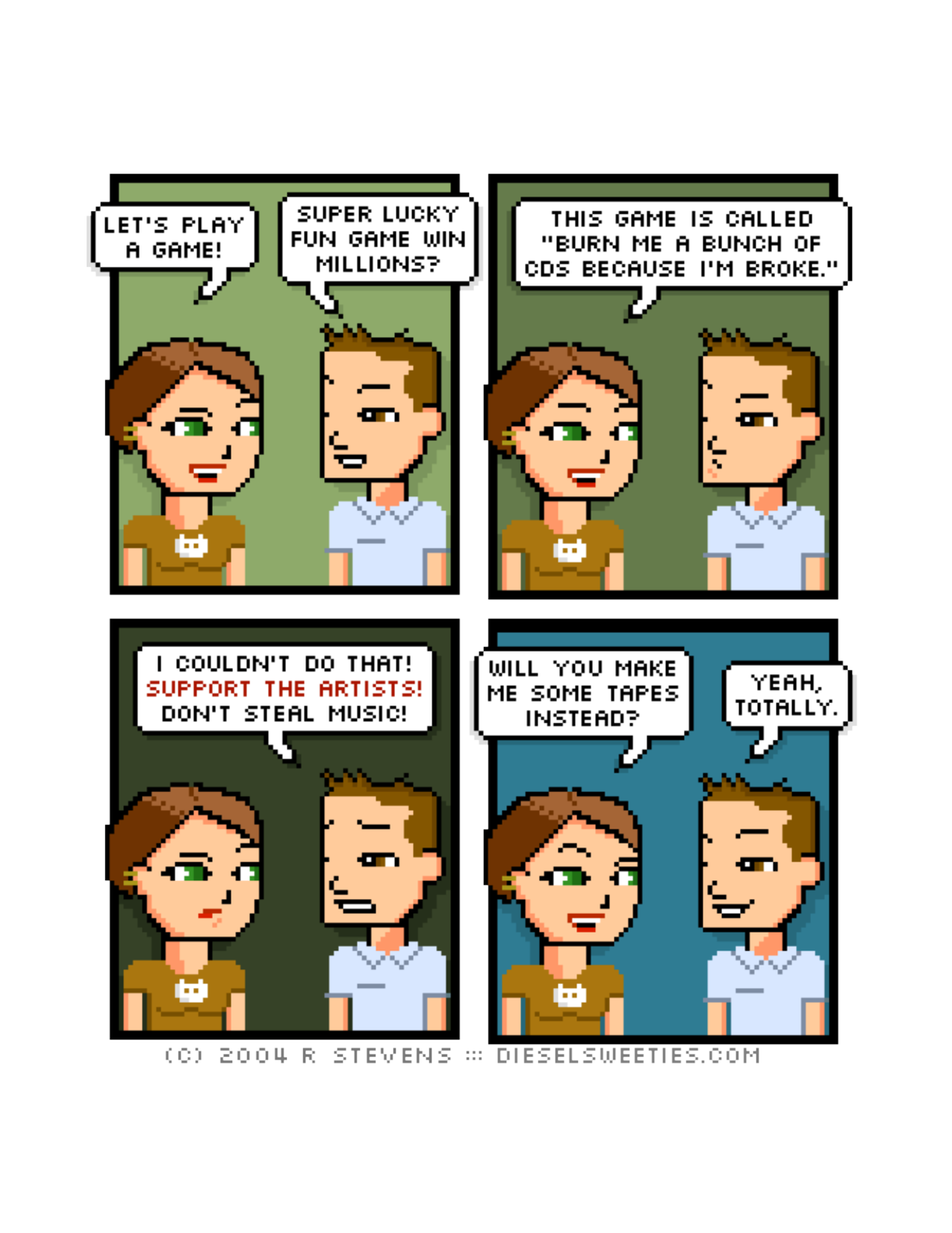 Diesel Sweeties (ebook volumes), page 174. Diesel Sweeties by R. Stevens, CC BY-NC. https://dieselsweeties.com/ebooks/
