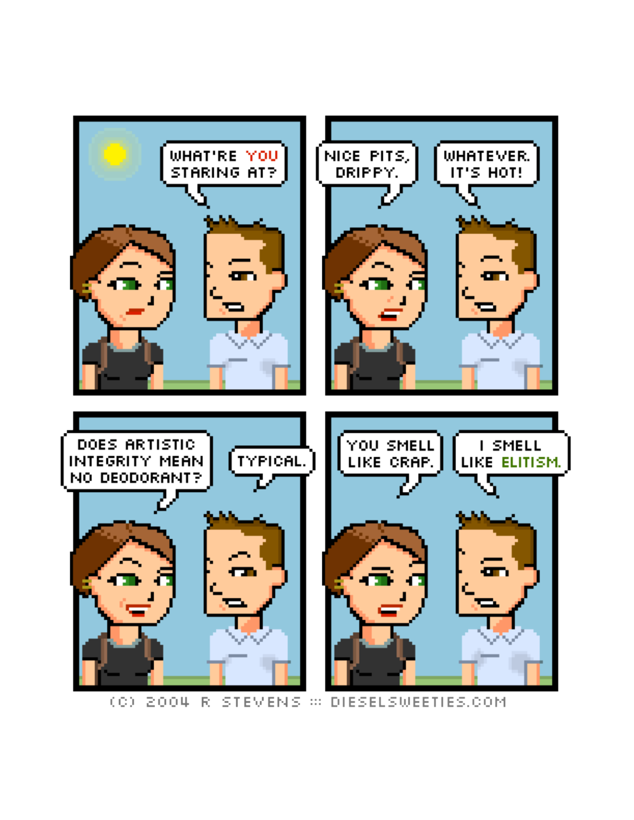 Diesel Sweeties (ebook volumes), page 196. Diesel Sweeties by R. Stevens, CC BY-NC. https://dieselsweeties.com/ebooks/