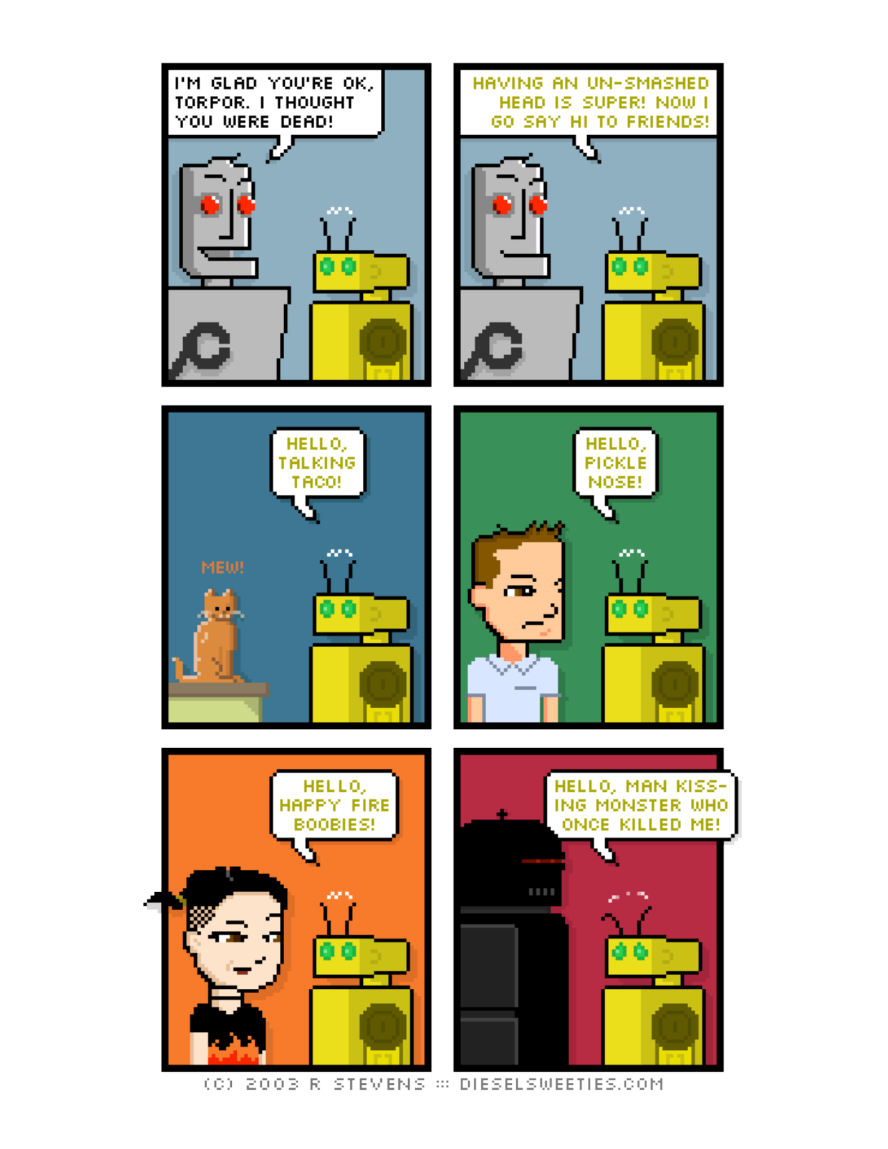 Diesel Sweeties (ebook volumes), page 35. Diesel Sweeties by R. Stevens, CC BY-NC. https://dieselsweeties.com/ebooks/