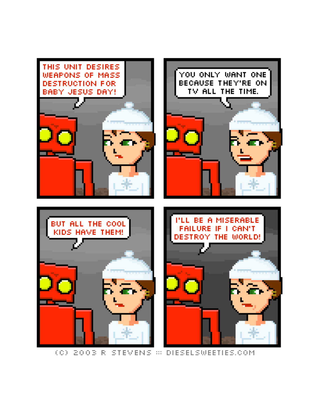 Diesel Sweeties (ebook volumes), page 41. Diesel Sweeties by R. Stevens, CC BY-NC. https://dieselsweeties.com/ebooks/
