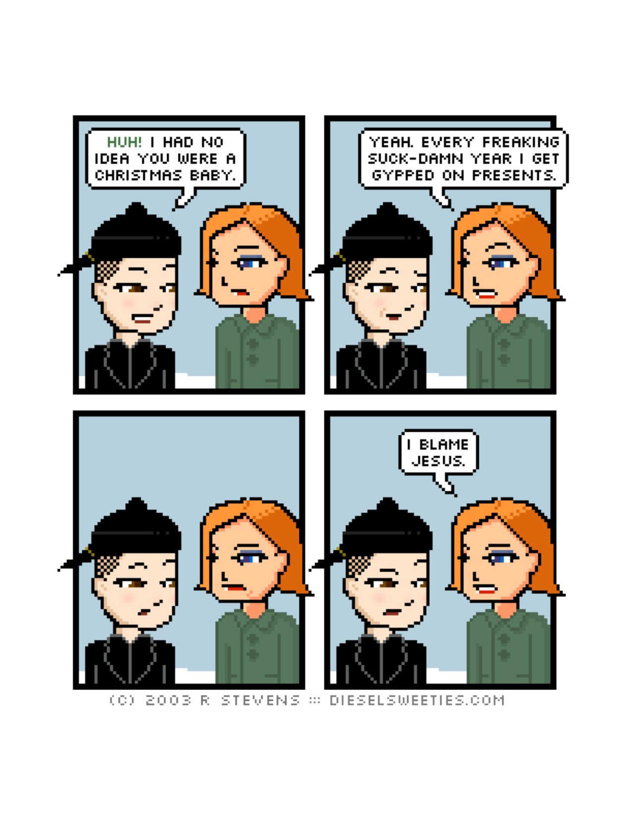 Diesel Sweeties (ebook volumes), page 46. Diesel Sweeties by R. Stevens, CC BY-NC. https://dieselsweeties.com/ebooks/