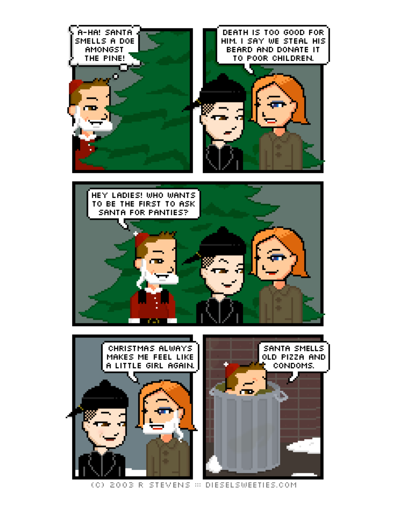 Diesel Sweeties (ebook volumes), page 48. Diesel Sweeties by R. Stevens, CC BY-NC. https://dieselsweeties.com/ebooks/