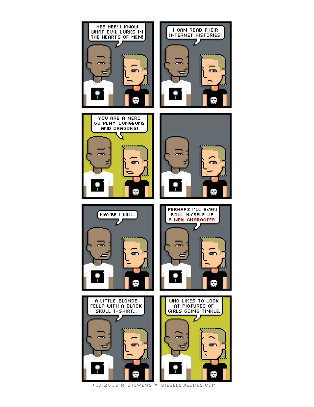 Diesel Sweeties (ebook volumes), page 54. Diesel Sweeties by R. Stevens, CC BY-NC. https://dieselsweeties.com/ebooks/