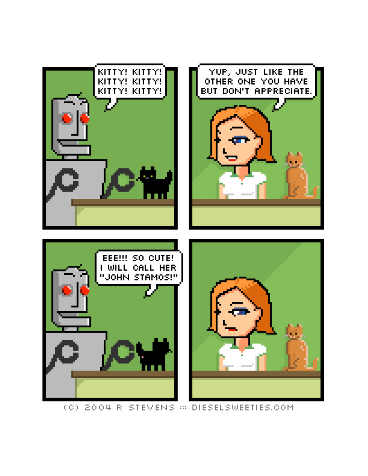 Diesel Sweeties (ebook volumes), page 57. Diesel Sweeties by R. Stevens, CC BY-NC. https://dieselsweeties.com/ebooks/
