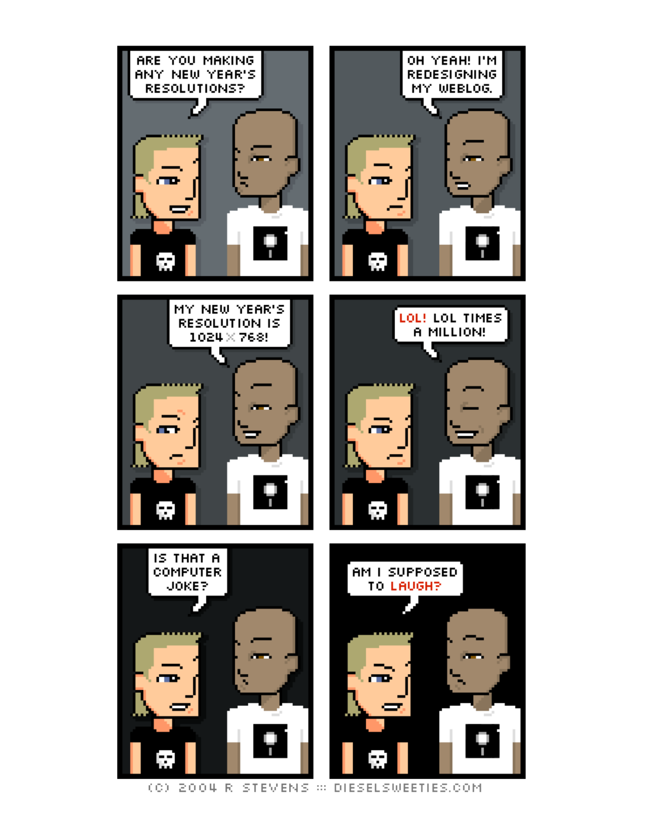 Diesel Sweeties (ebook volumes), page 58. Diesel Sweeties by R. Stevens, CC BY-NC. https://dieselsweeties.com/ebooks/