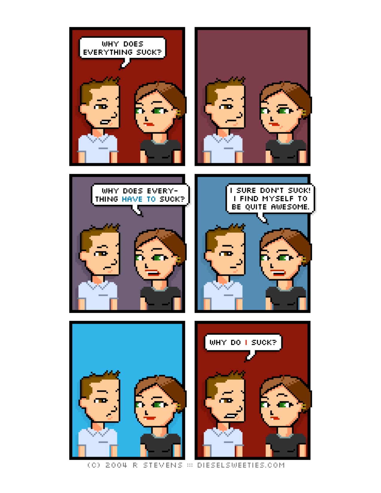Diesel Sweeties (ebook volumes), page 63. Diesel Sweeties by R. Stevens, CC BY-NC. https://dieselsweeties.com/ebooks/