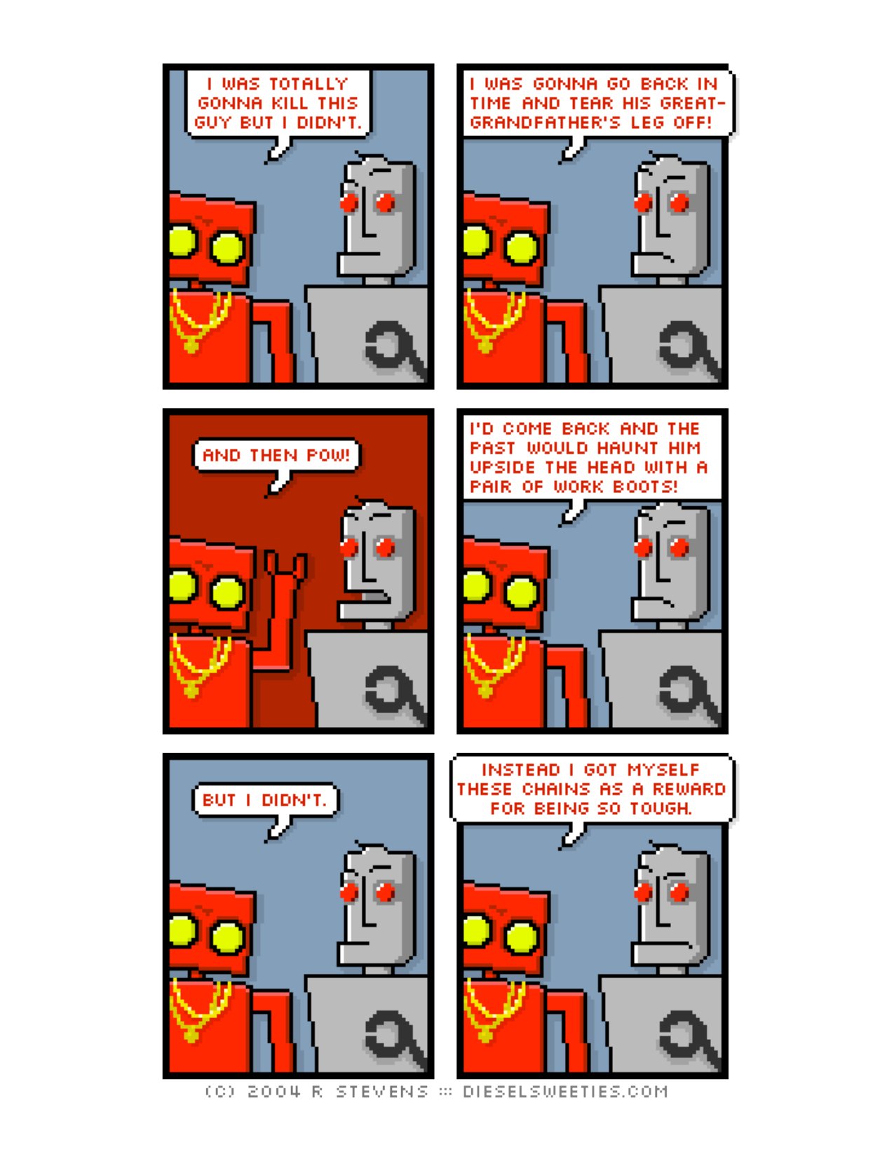 Diesel Sweeties (ebook volumes), page 76. Diesel Sweeties by R. Stevens, CC BY-NC. https://dieselsweeties.com/ebooks/