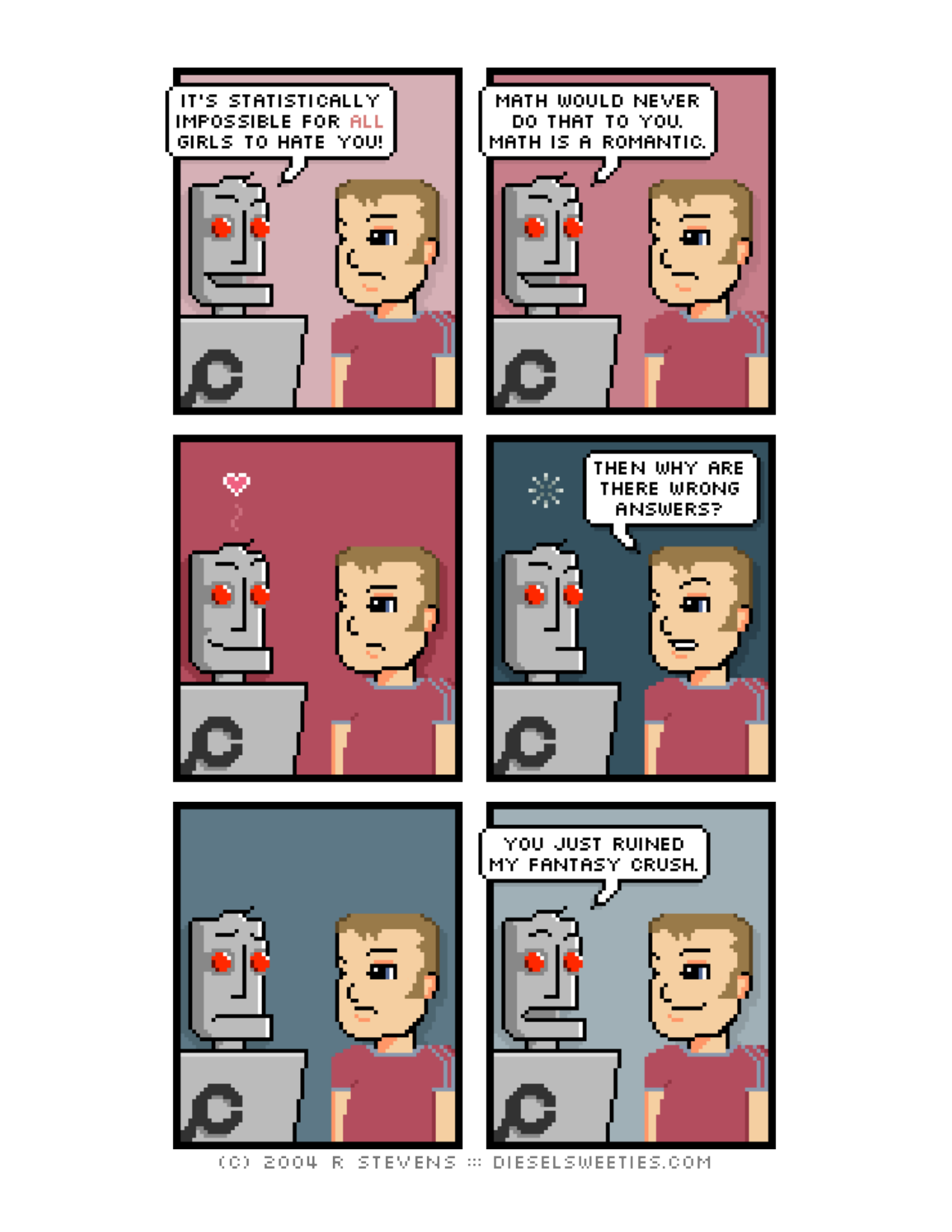 Diesel Sweeties (ebook volumes), page 83. Diesel Sweeties by R. Stevens, CC BY-NC. https://dieselsweeties.com/ebooks/