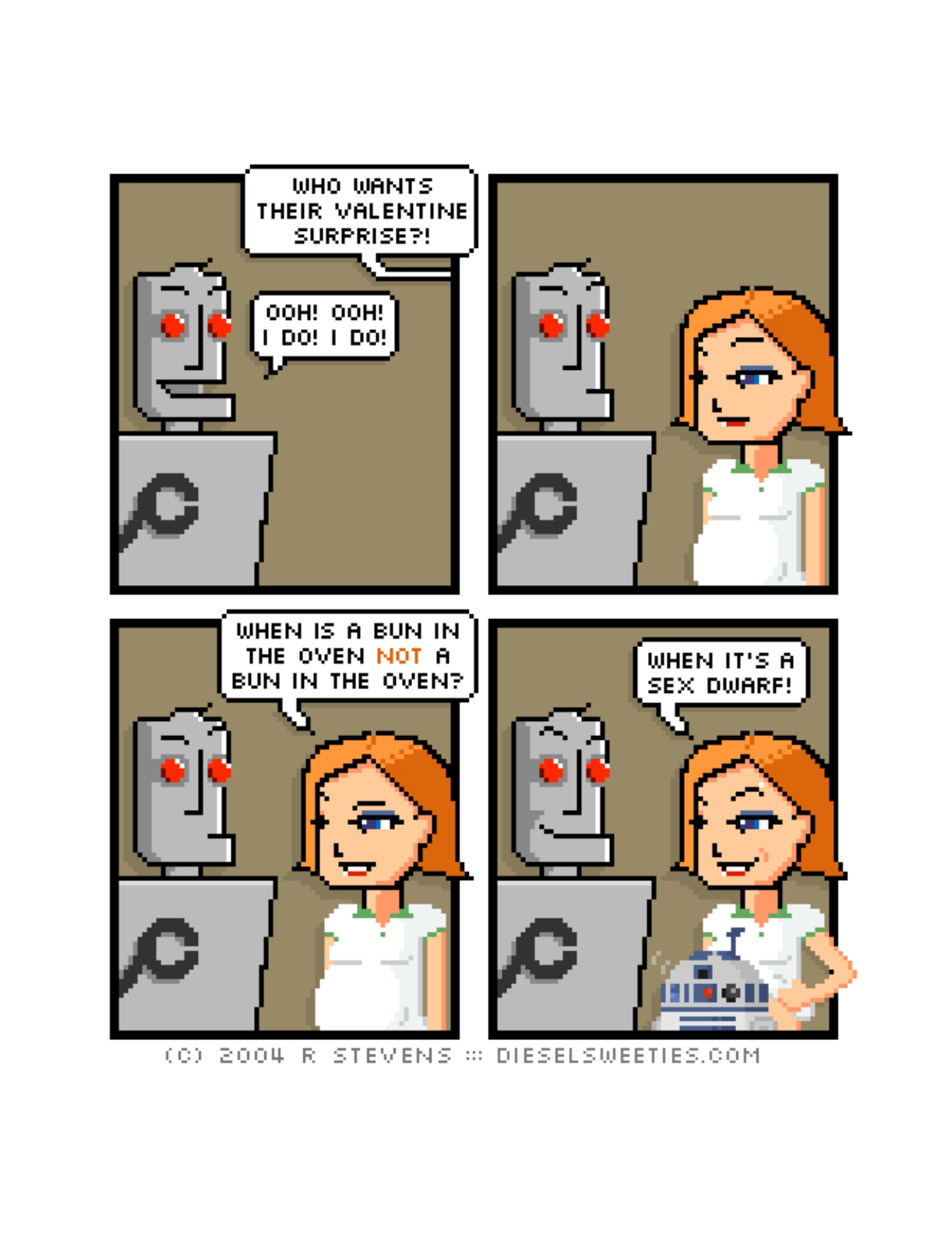 Diesel Sweeties (ebook volumes), page 90. Diesel Sweeties by R. Stevens, CC BY-NC. https://dieselsweeties.com/ebooks/