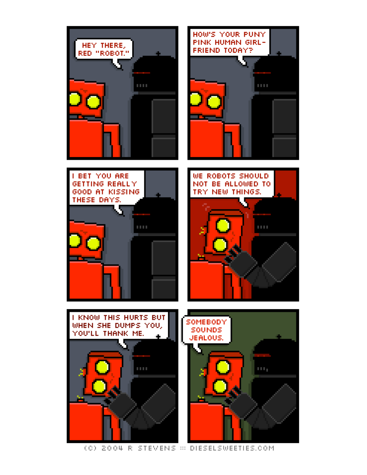Diesel Sweeties (ebook volumes), page 95. Diesel Sweeties by R. Stevens, CC BY-NC. https://dieselsweeties.com/ebooks/