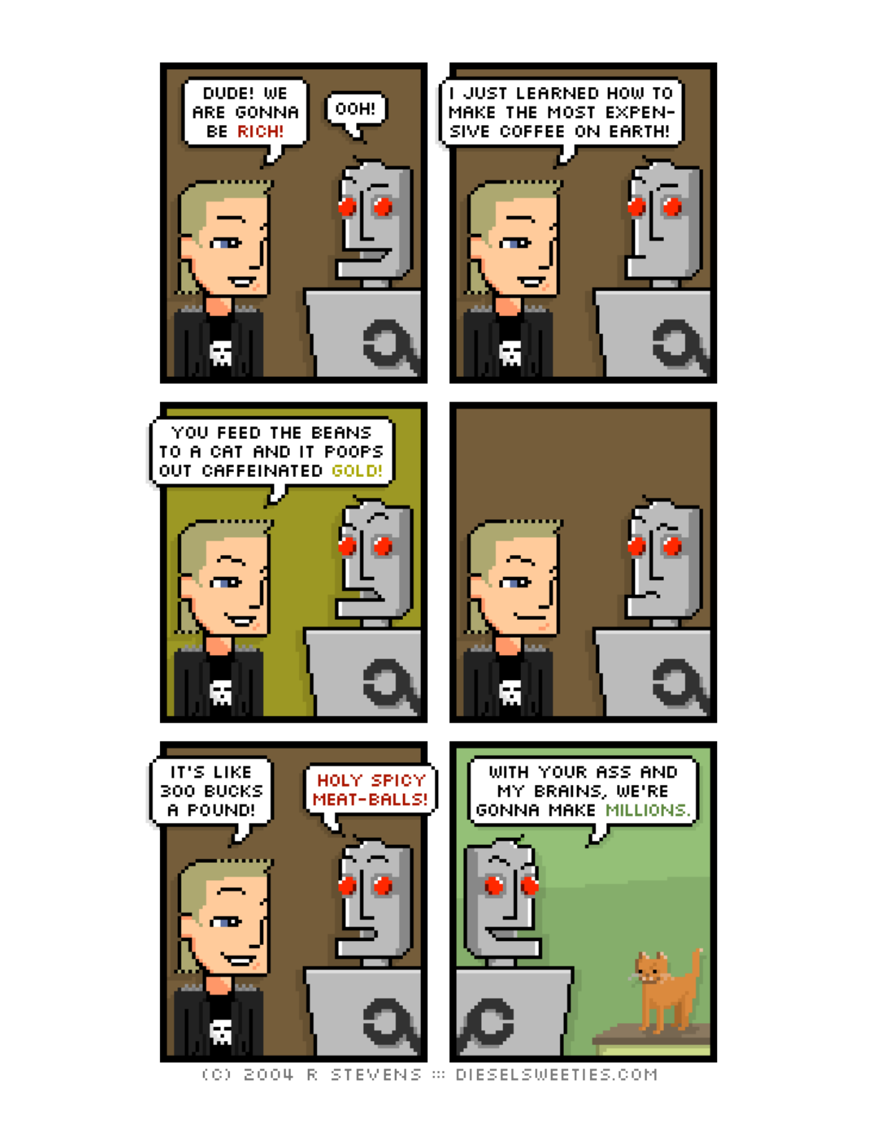 Diesel Sweeties (ebook volumes), page 103. Diesel Sweeties by R. Stevens, CC BY-NC. https://dieselsweeties.com/ebooks/