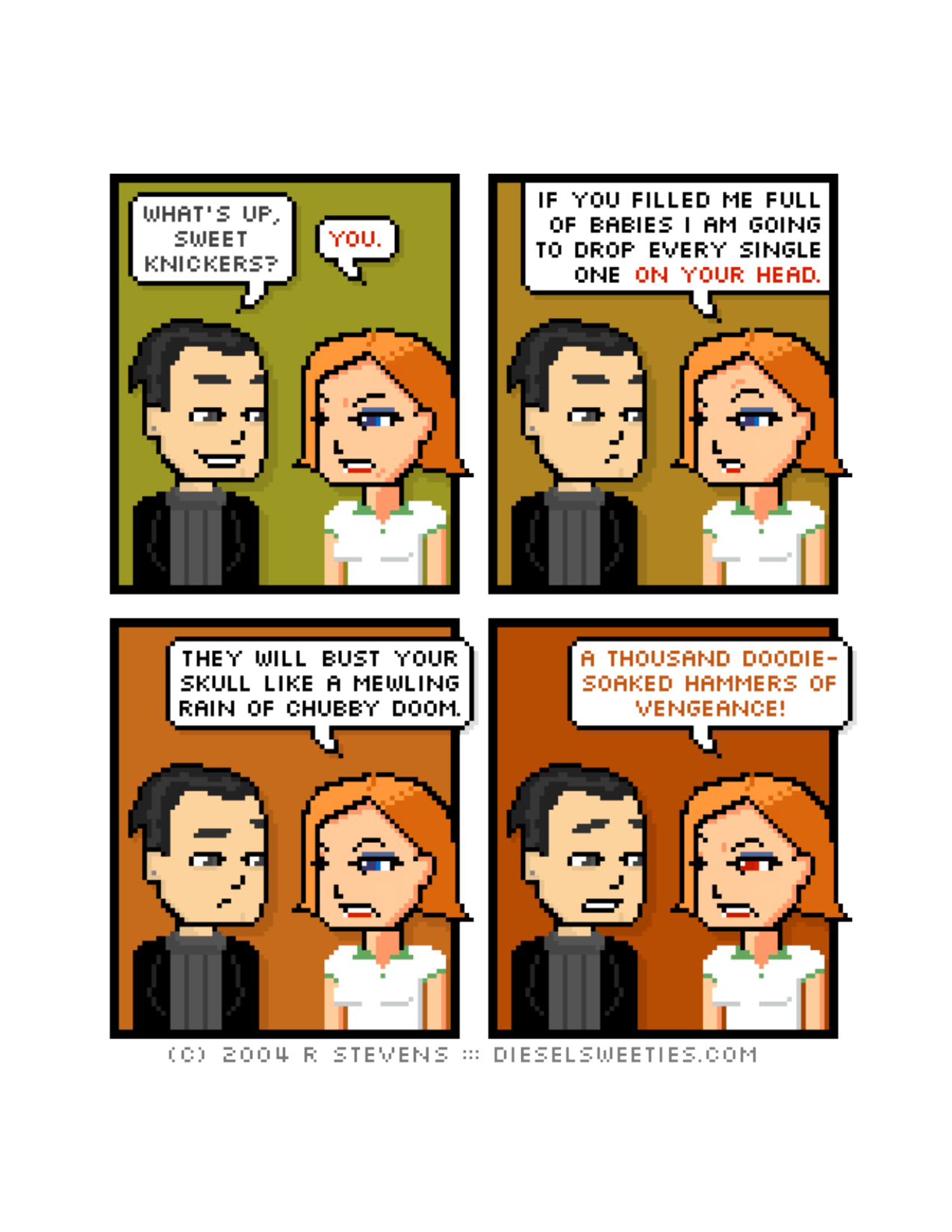 Diesel Sweeties (ebook volumes), page 104. Diesel Sweeties by R. Stevens, CC BY-NC. https://dieselsweeties.com/ebooks/