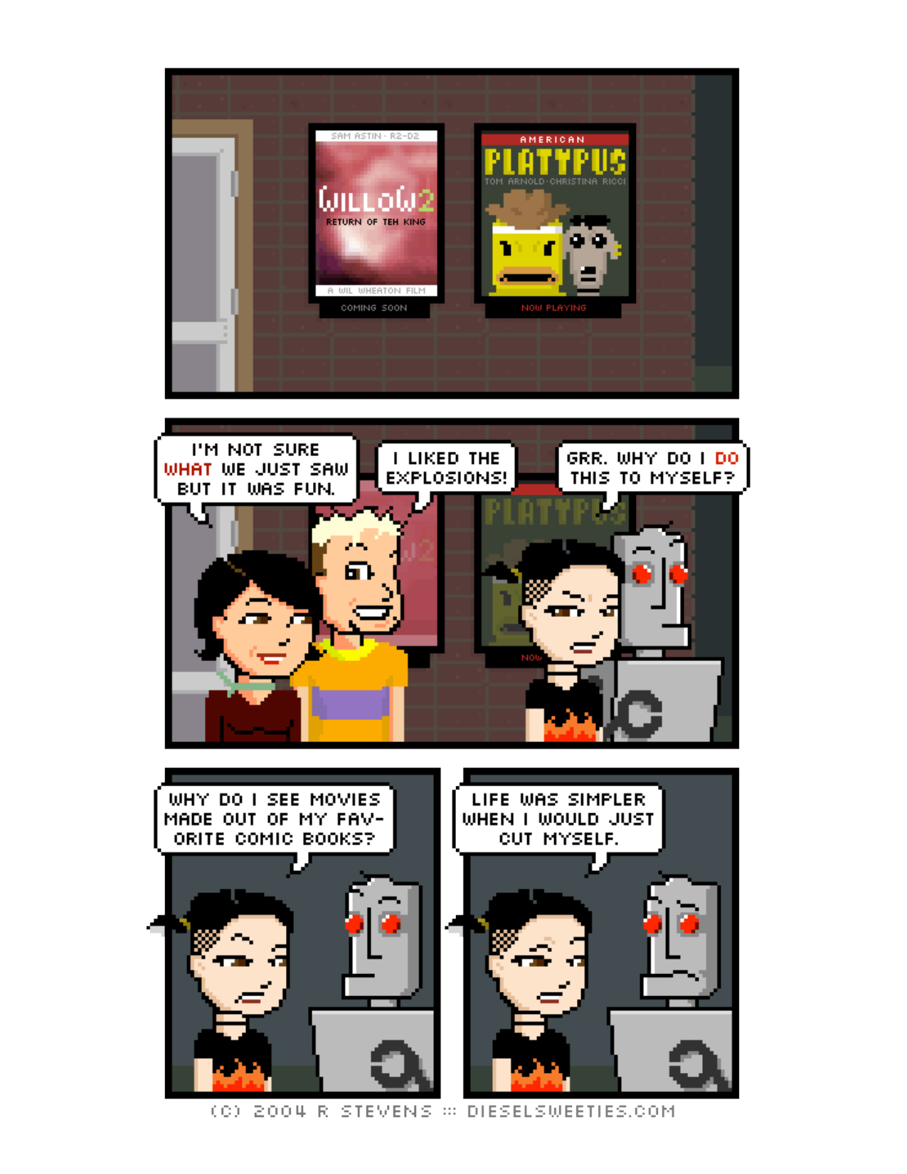Diesel Sweeties (ebook volumes), page 106. Diesel Sweeties by R. Stevens, CC BY-NC. https://dieselsweeties.com/ebooks/