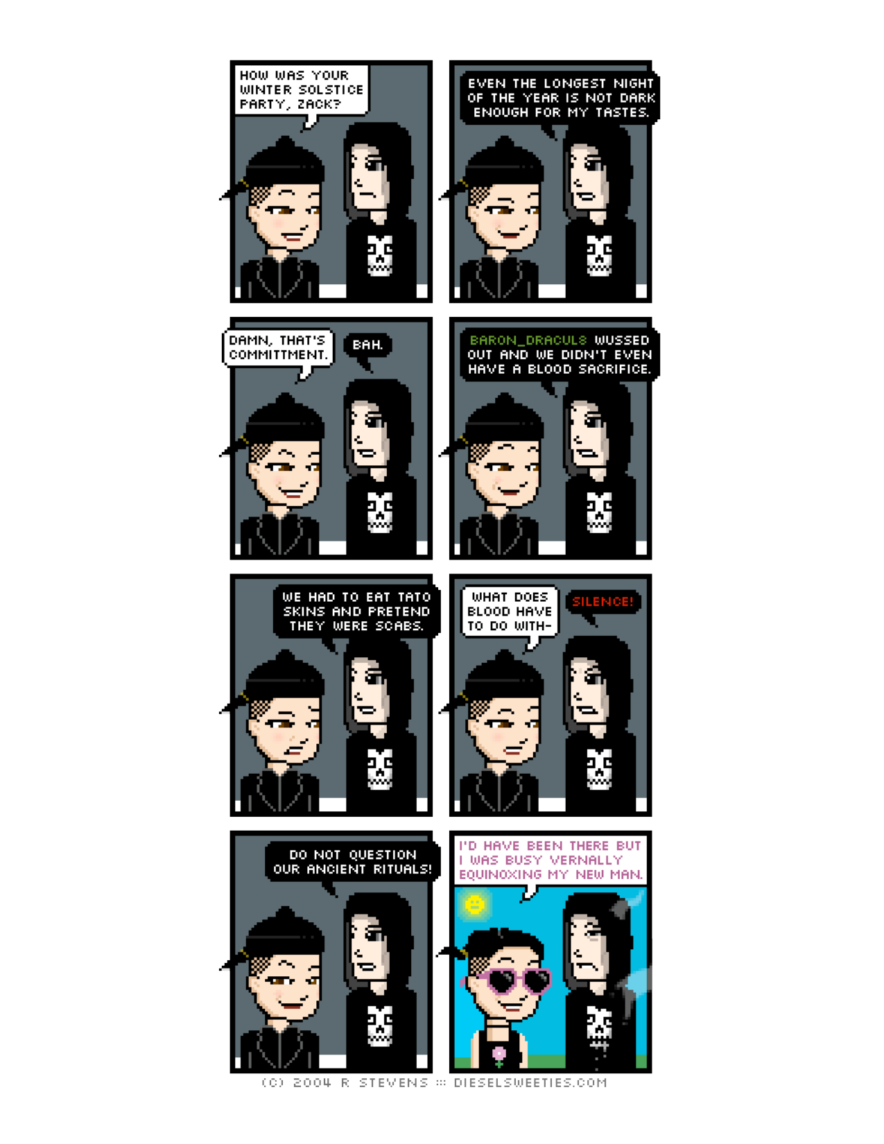 Diesel Sweeties (ebook volumes), page 123. Diesel Sweeties by R. Stevens, CC BY-NC. https://dieselsweeties.com/ebooks/