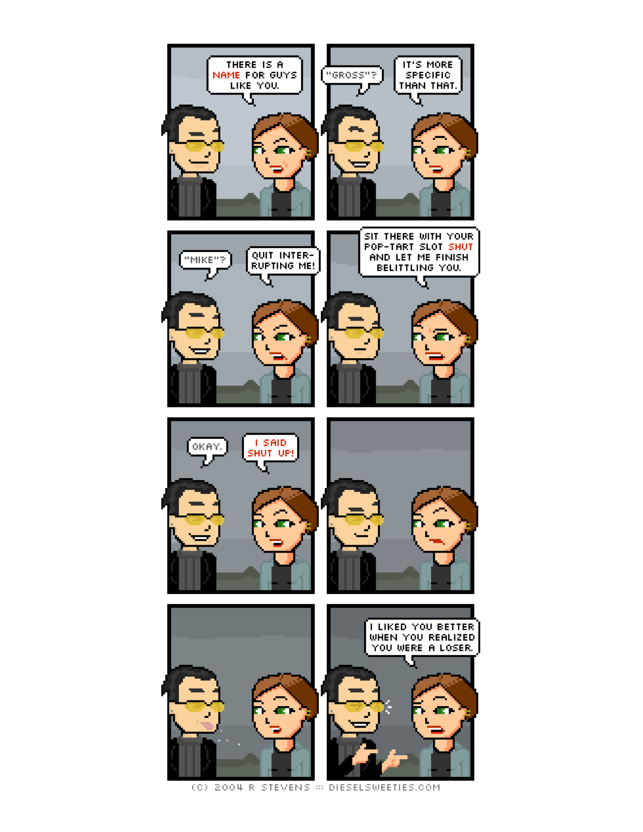 Diesel Sweeties (ebook volumes), page 130. Diesel Sweeties by R. Stevens, CC BY-NC. https://dieselsweeties.com/ebooks/
