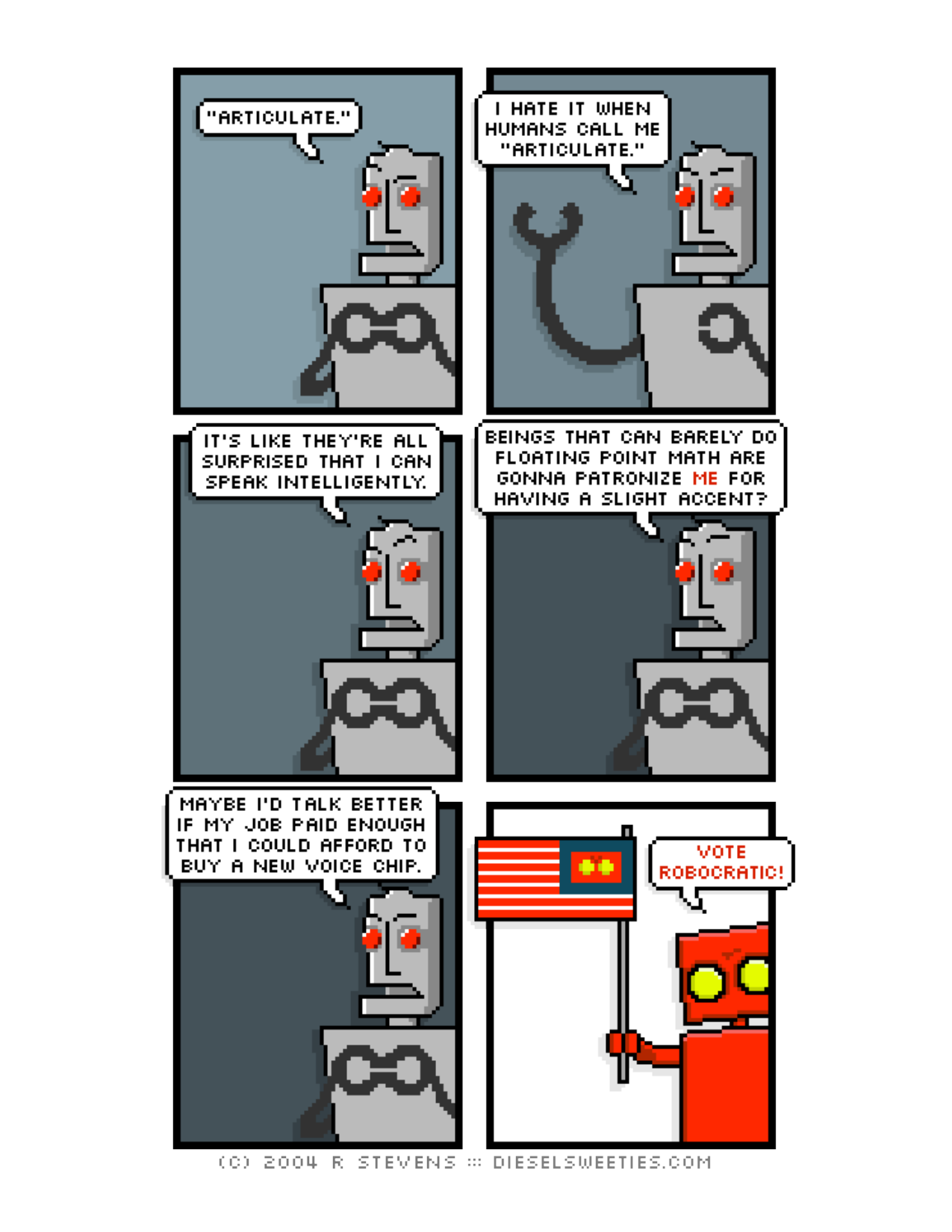 Diesel Sweeties (ebook volumes), page 15. Diesel Sweeties by R. Stevens, CC BY-NC. https://dieselsweeties.com/ebooks/