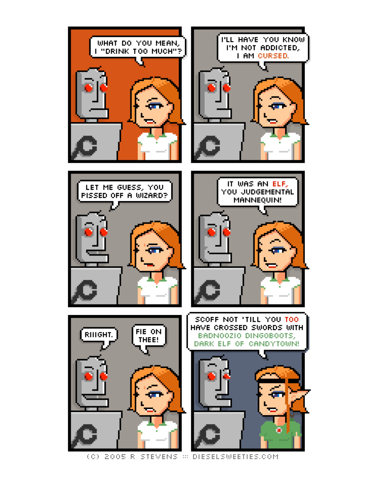Diesel Sweeties (ebook volumes), page 143. Diesel Sweeties by R. Stevens, CC BY-NC. https://dieselsweeties.com/ebooks/