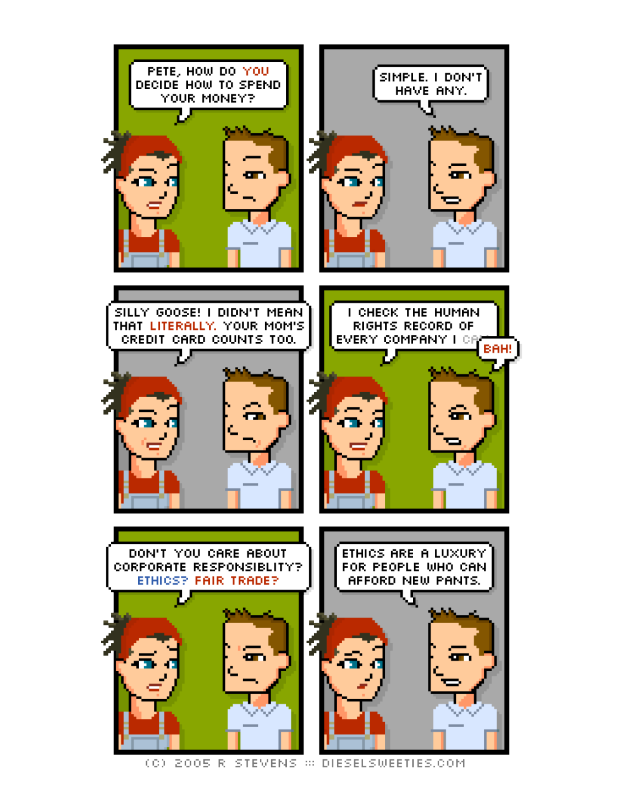 Diesel Sweeties (ebook volumes), page 145. Diesel Sweeties by R. Stevens, CC BY-NC. https://dieselsweeties.com/ebooks/