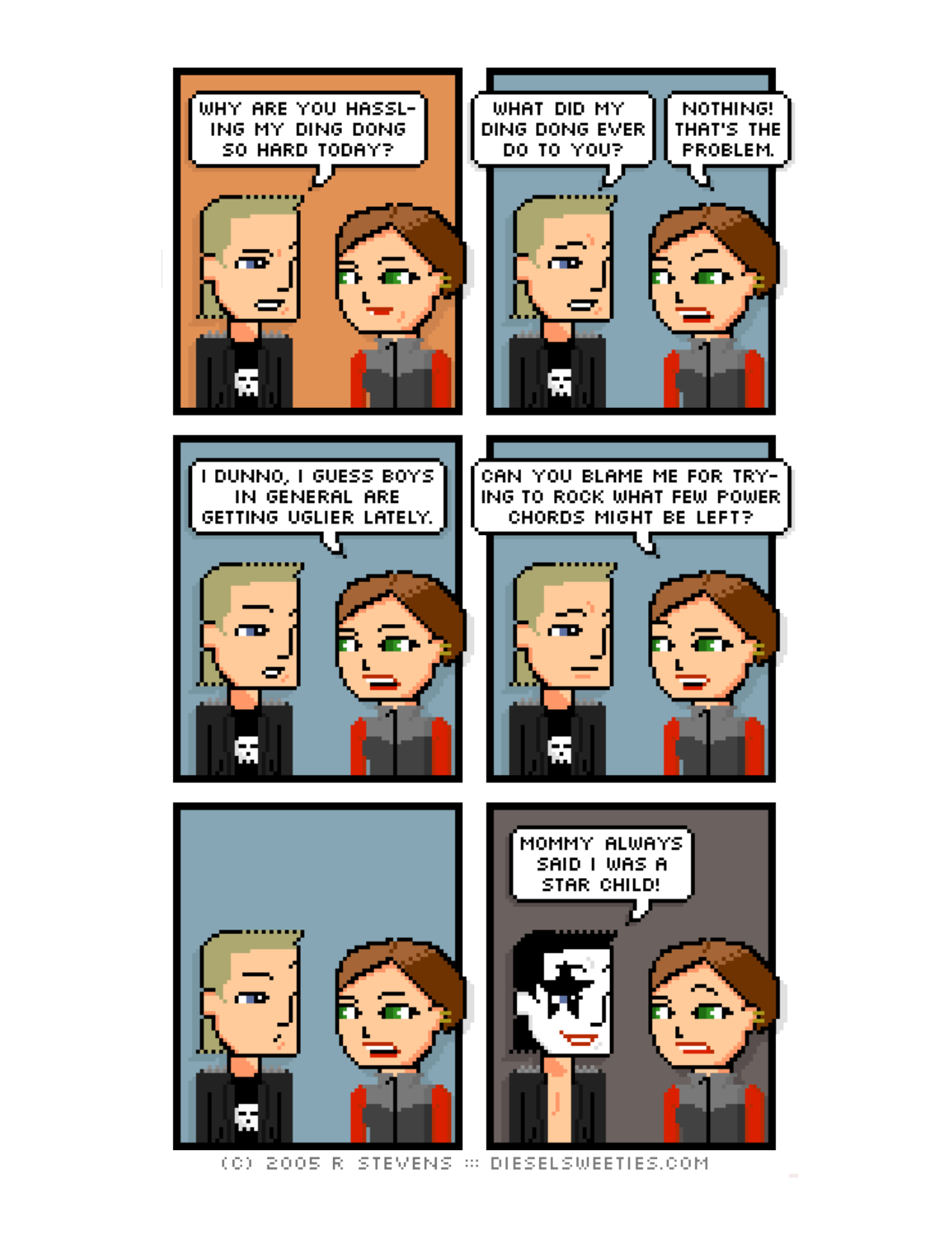 Diesel Sweeties (ebook volumes), page 155. Diesel Sweeties by R. Stevens, CC BY-NC. https://dieselsweeties.com/ebooks/